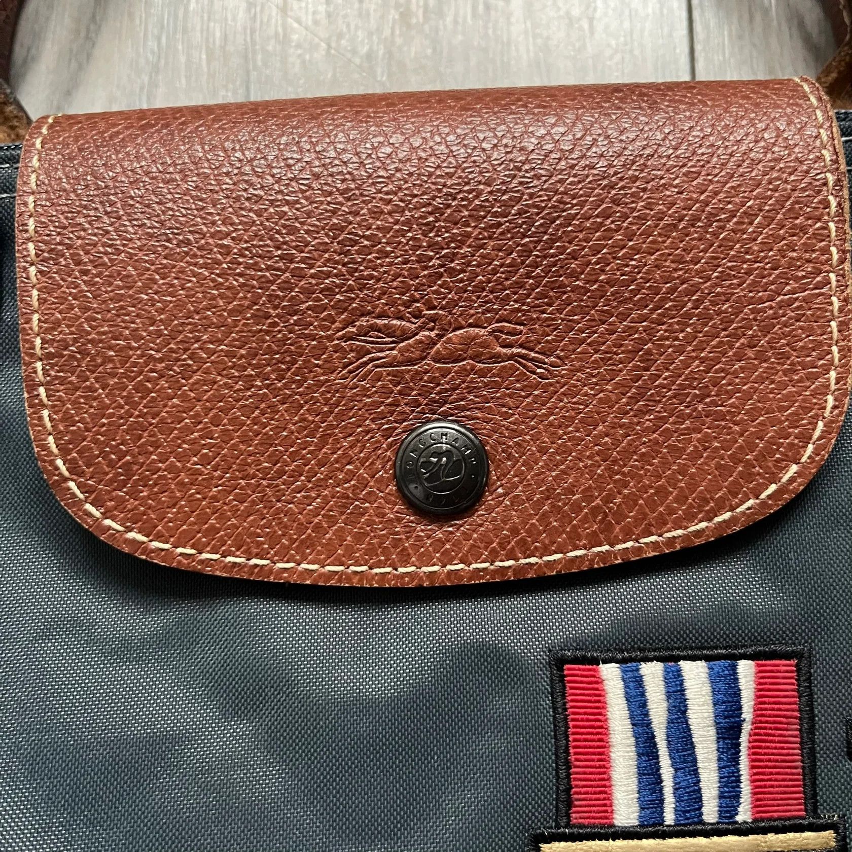 Jeremy Scott Longchamp x Jeremy Scott 2009 Medals Pliage Big Handbag Size ONE SIZE - 5 Thumbnail