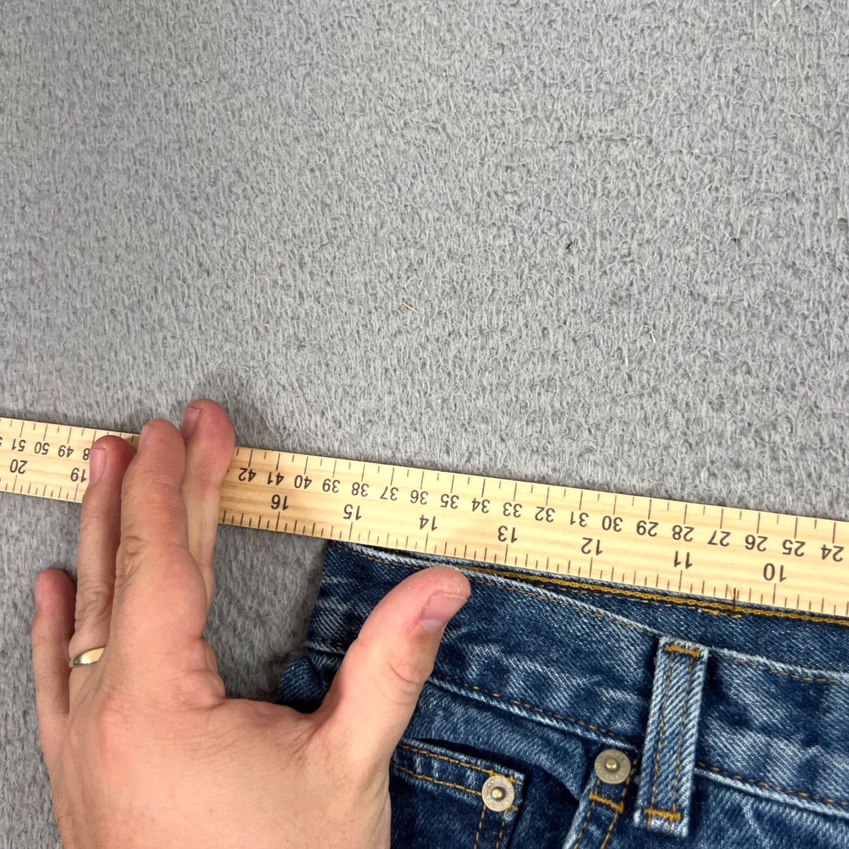 Ralph Lauren VINTAGE Ralph Lauren LRL Jeans Women Straight Jeans Size 10 Blue Size 32" / US 10 / IT 46 - 5 Thumbnail