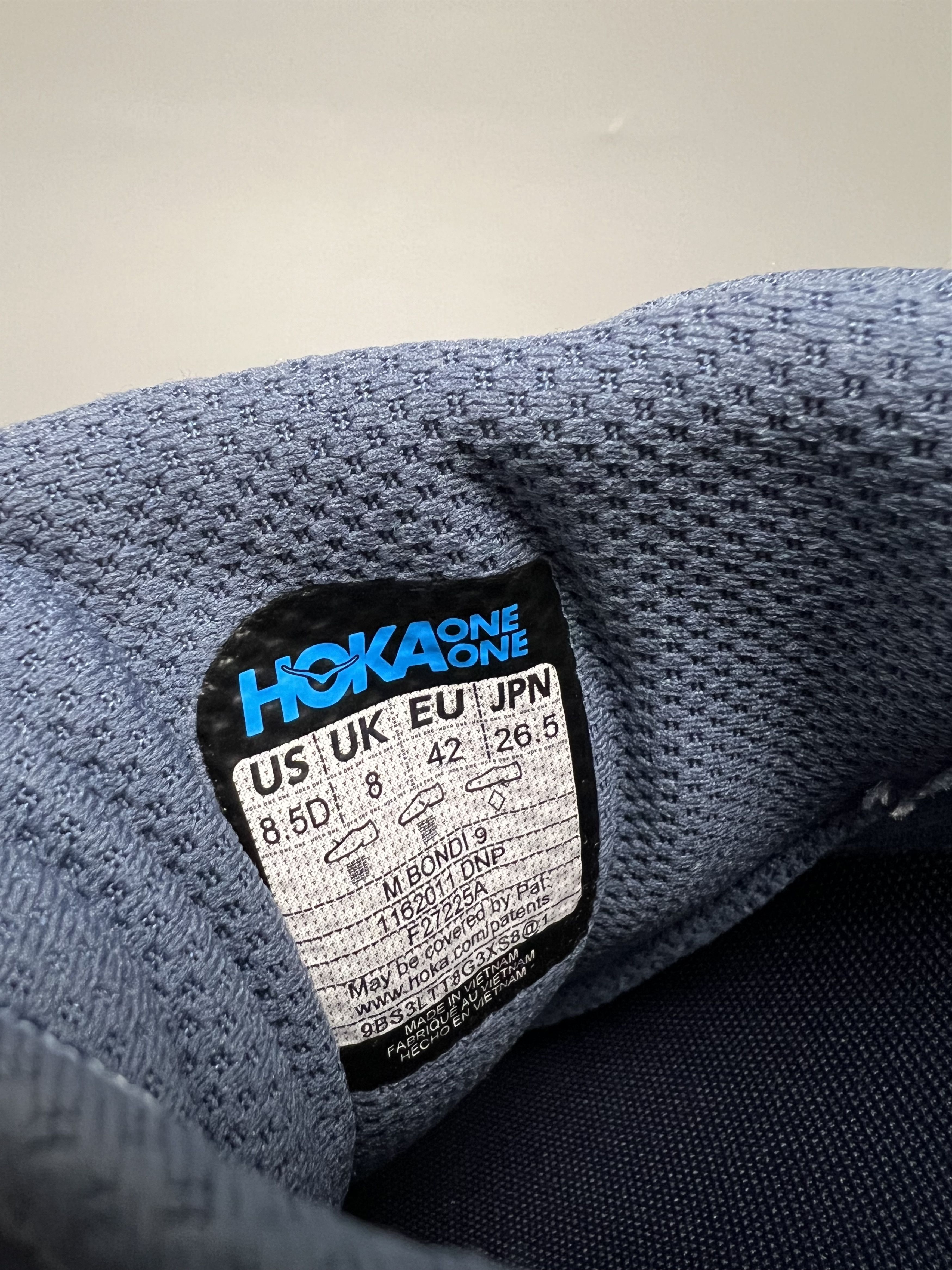 Hoka 8.5D Hoka One One Bondi 9 Running Shoes Walking Gym Size US 8.5 / EU 41-42 - 10 Thumbnail