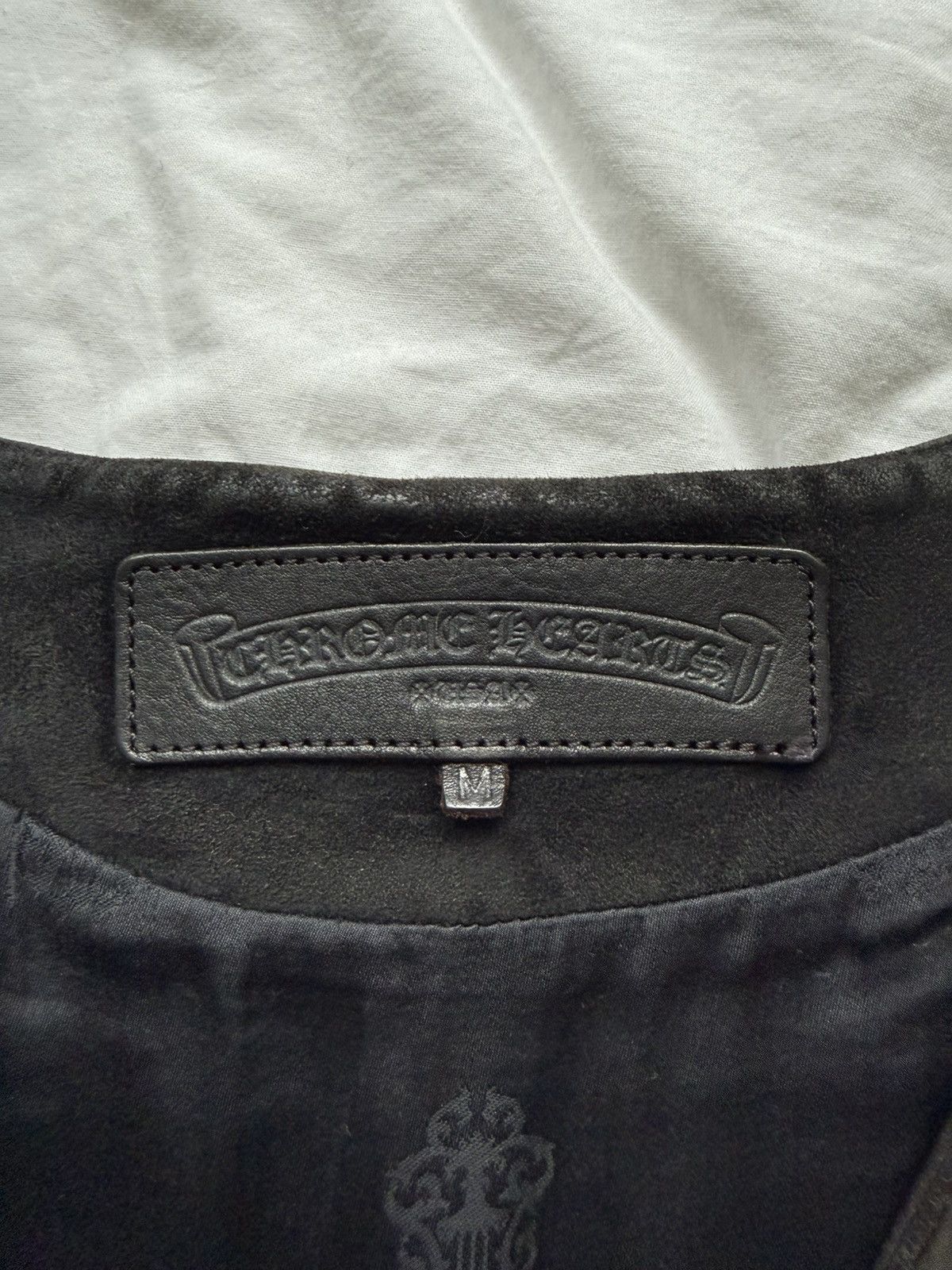 Chrome Hearts Chrome Hearts Suede Vest Size US M / EU 48-50 / 2 - 4 Thumbnail