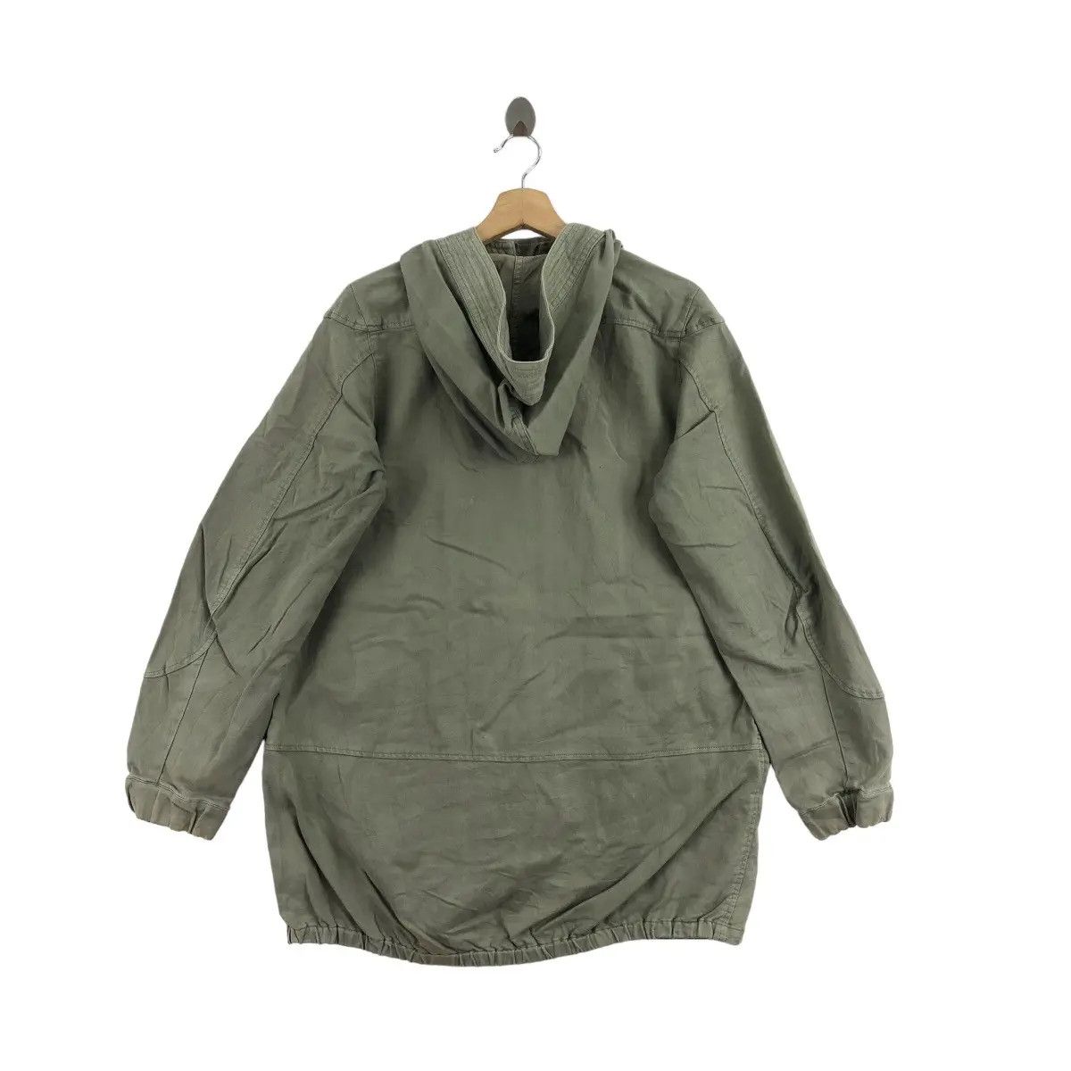 Tsumori Chisato ISSEY MIYAKE Tsumori Chisato Collection Trench Coat Hoodie Size US L / EU 52-54 / 3 - 6 Thumbnail