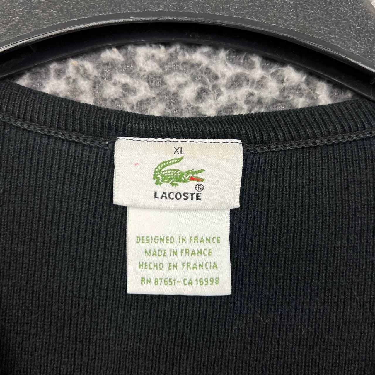 Lacoste Lacoste Sweatshirt Men Pullover Long Sleeve V Neck Cotton XL Size US XL / EU 56 / 4 - 3 Thumbnail