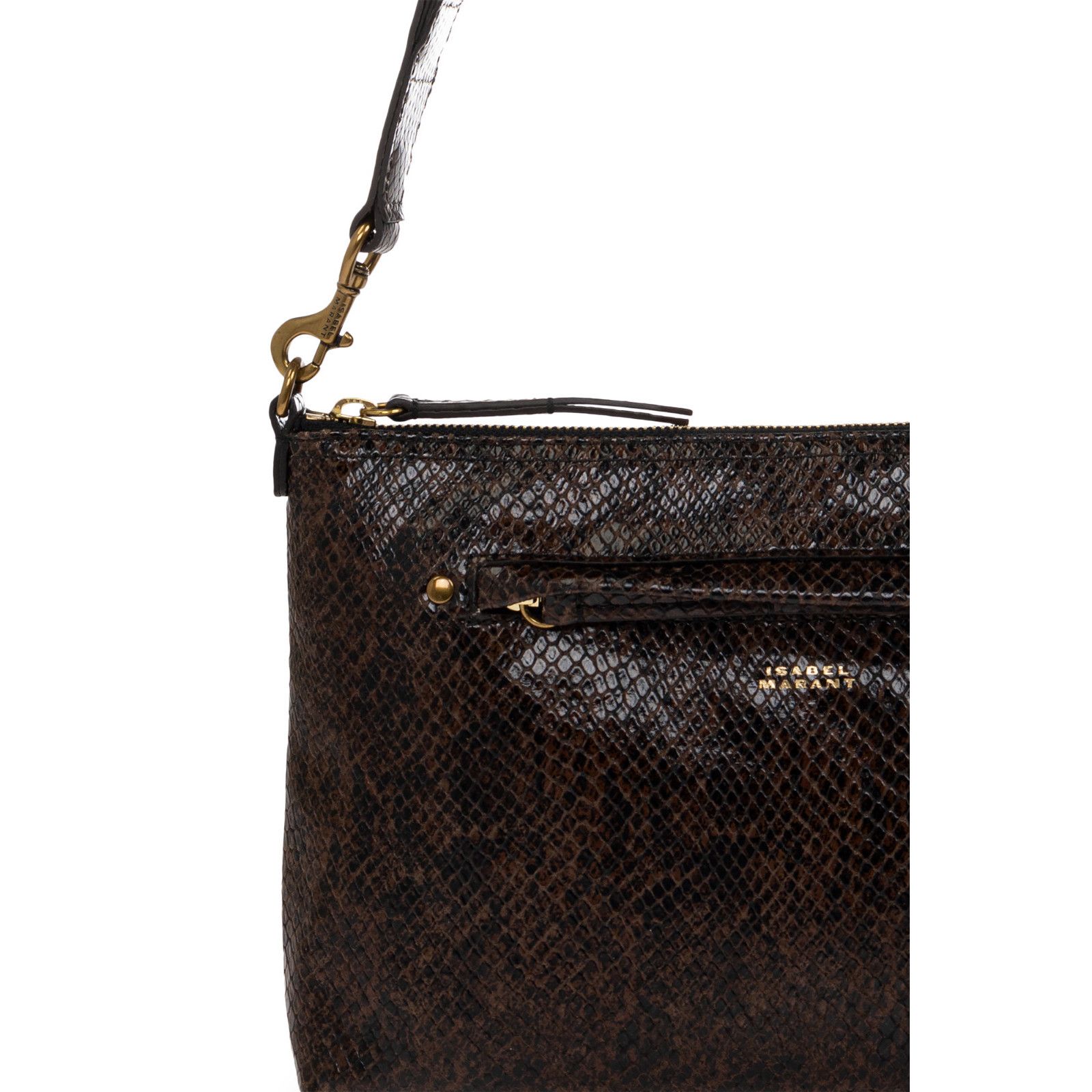 Isabel Marant ISABEL MARANT Nessah Mocha Shoulder Bag New & Authentic Size ONE SIZE - 5 Thumbnail