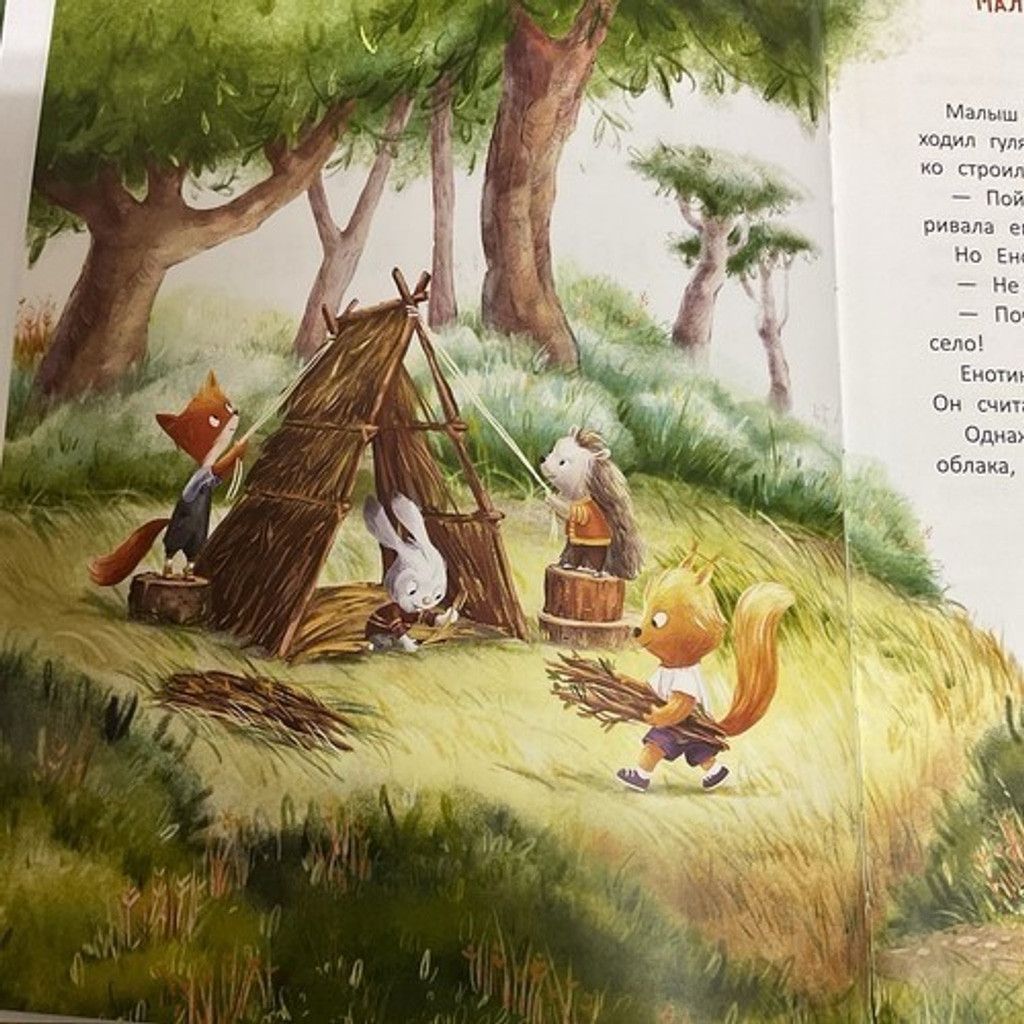 Other Kids Book Сказки ДляДетей О Дружбе Енотик находит друзей 3-6 Size ONE SIZE - 7 Thumbnail