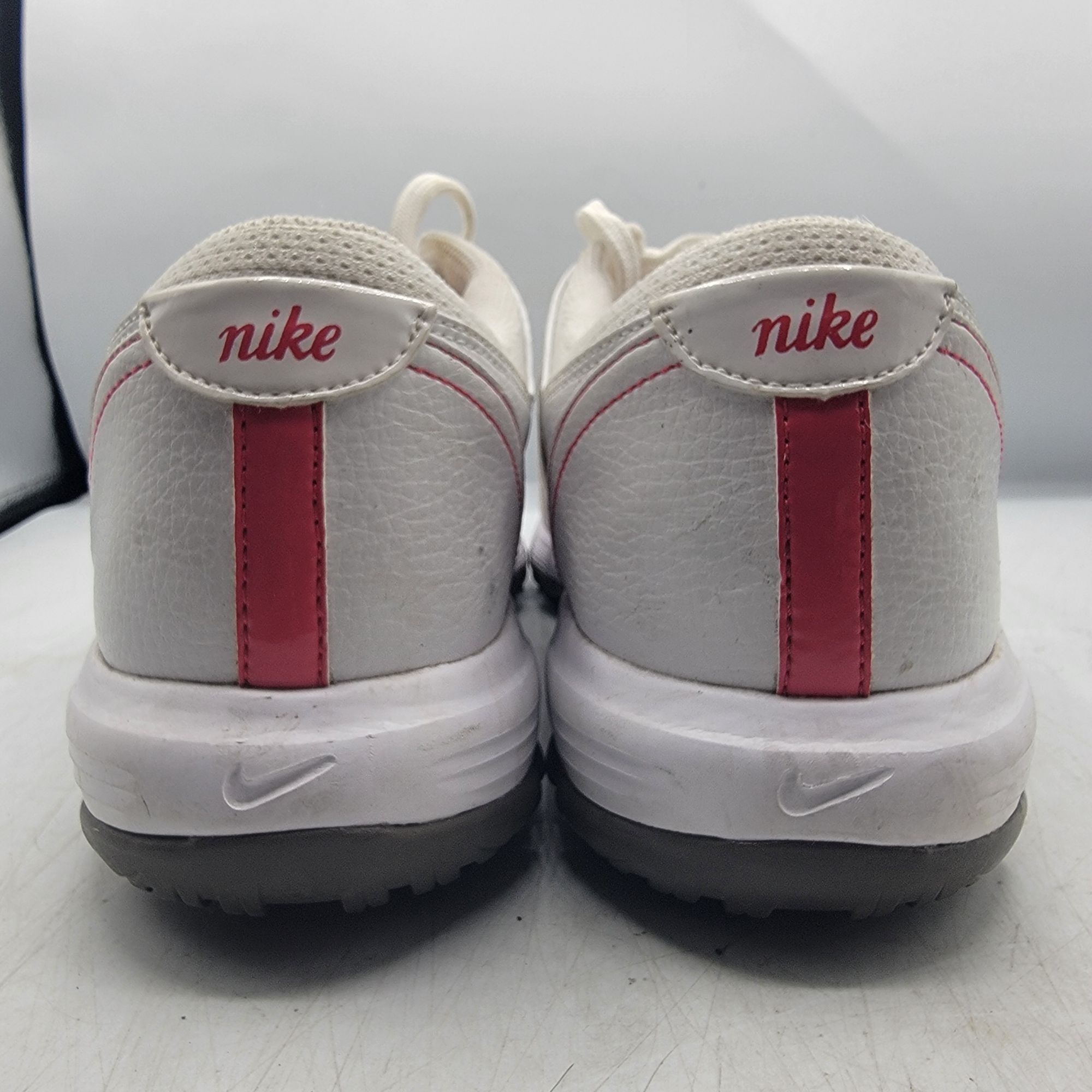 Nike Nike Delight Womens 9.5 White Red Golf Shoes Summer Sports O Size US 9.5 / IT 39.5 - 5 Thumbnail