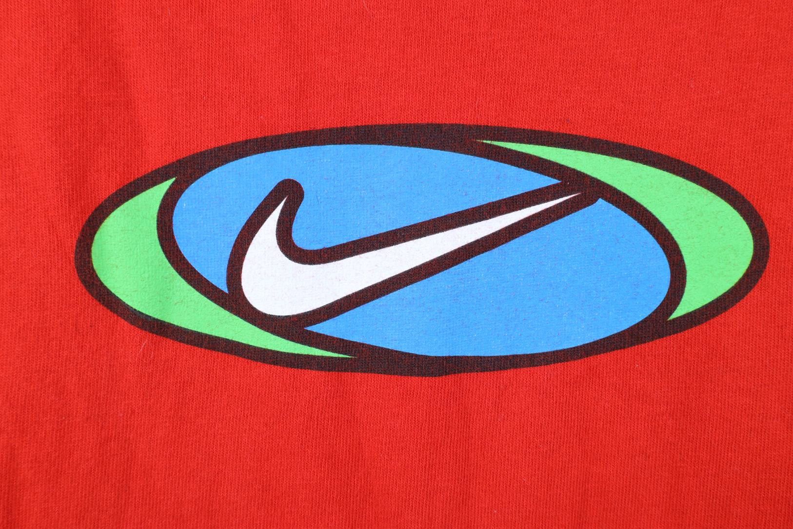 Nike Vintage 90s Nike Scott Center Swoosh Muscle T-Shirt Red USA Size US L / EU 52-54 / 3 - 4 Thumbnail