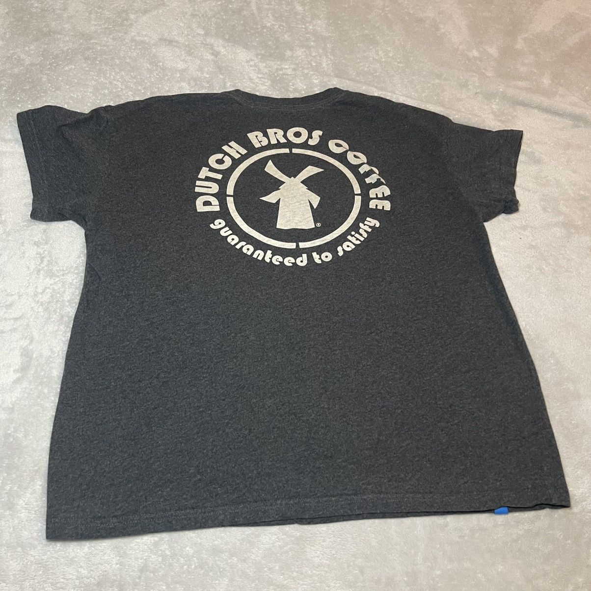 Other Dutch Bros Coffee Womens Large Gray Graphic T-Shirt Tee Size L / US 10 / IT 46 - 2 Thumbnail