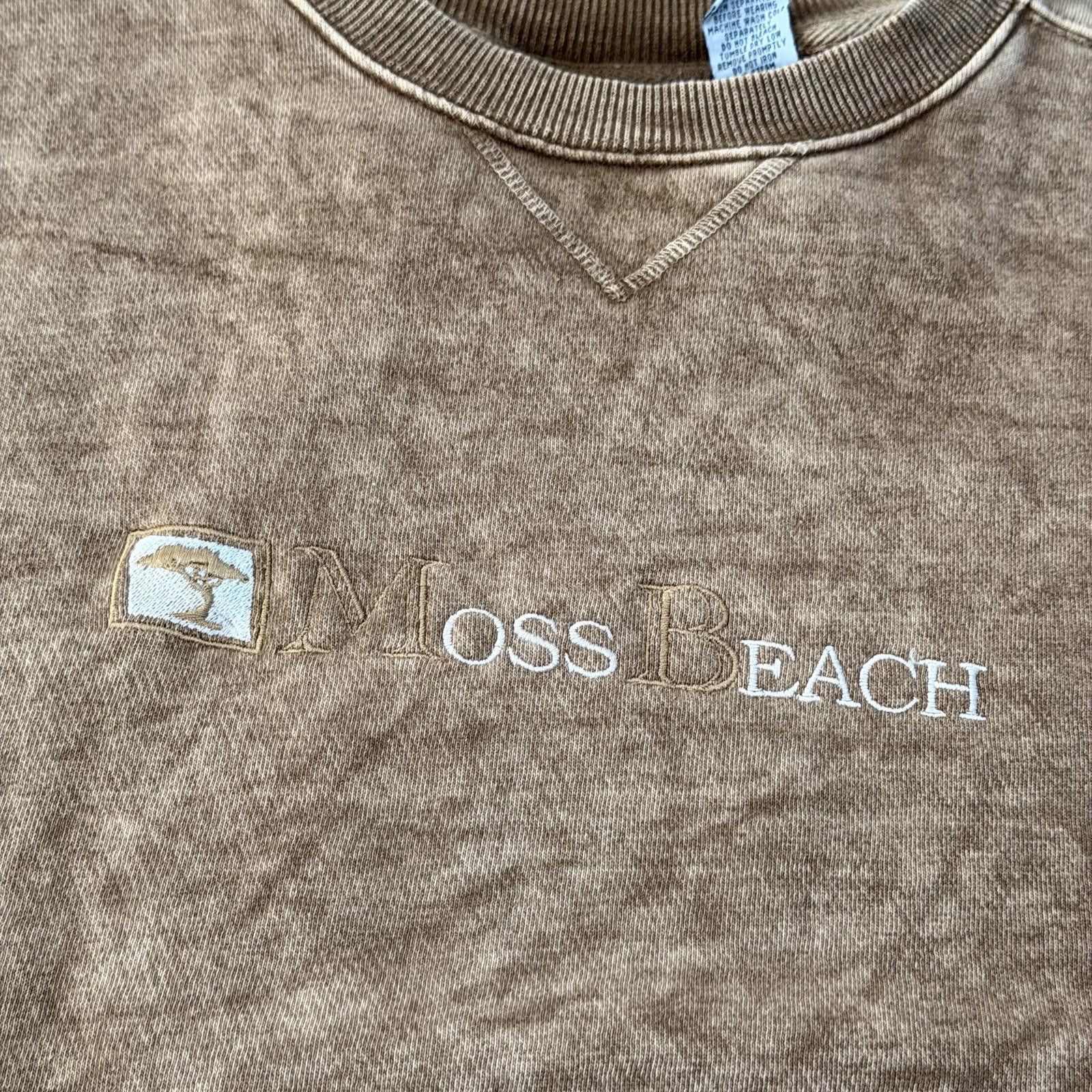 Other Vintage 90s Oregon Soccer Rugby Moss Beach Acid Wash Sweater Size US L / EU 52-54 / 3 - 2 Thumbnail