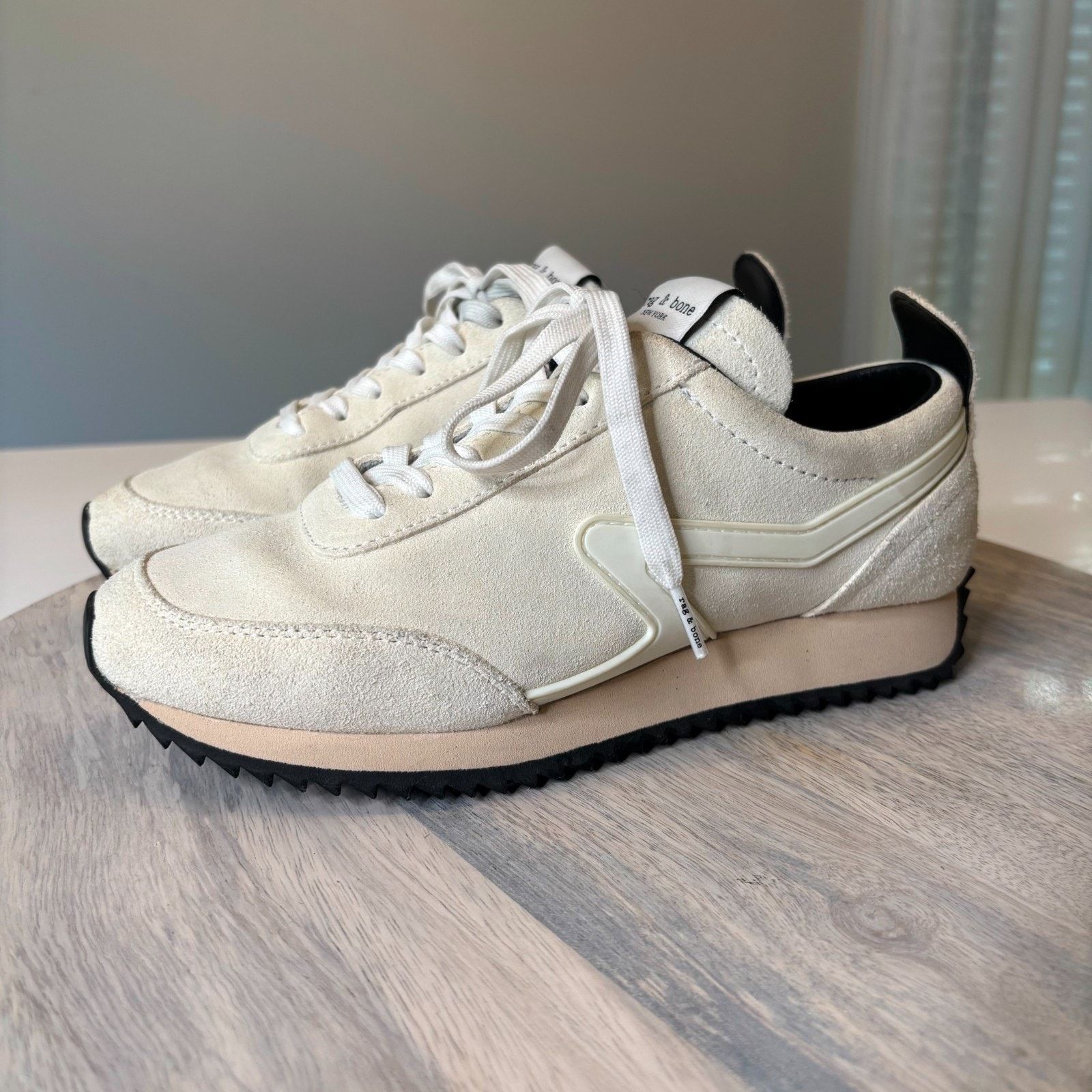 Rag & Bone Rag & Bone Retro Sneakers Suede Nylon EU 36.5 US 6 Women’s Size US 6 / IT 36 - 3 Thumbnail
