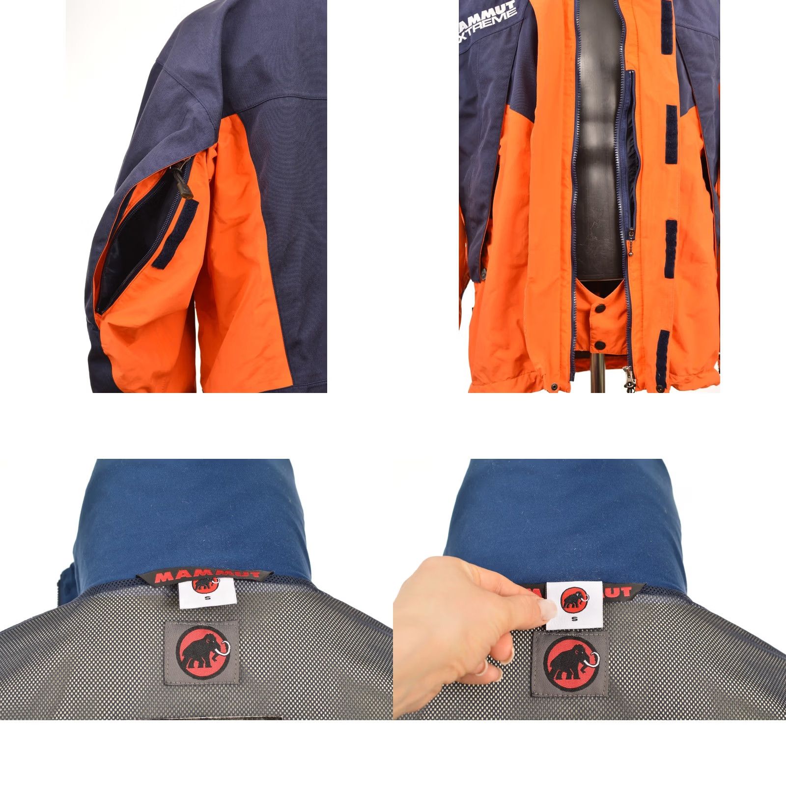 Mammut Mammut Extreme Lhotse XCR Jacket Man Balance Project Gore-Tex Jacket S Orange Windbreaker Mens Size US S / EU 44-46 / 1 - 9 Thumbnail