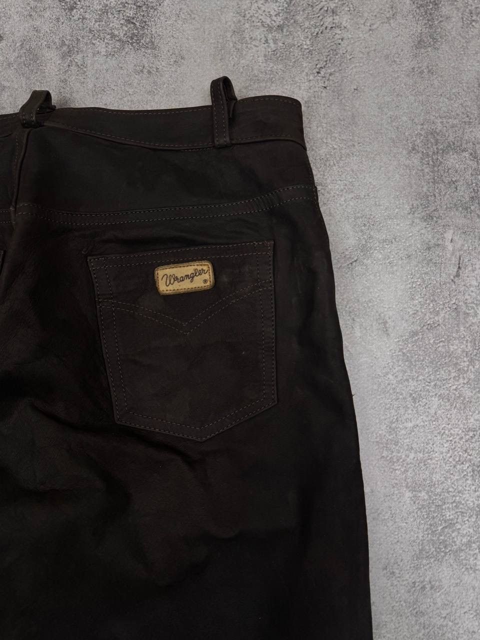 Wrangler Wrangler Vera Pelle Men Brown Trousers Leather Pants Size 33 Size US 33 - 10 Thumbnail