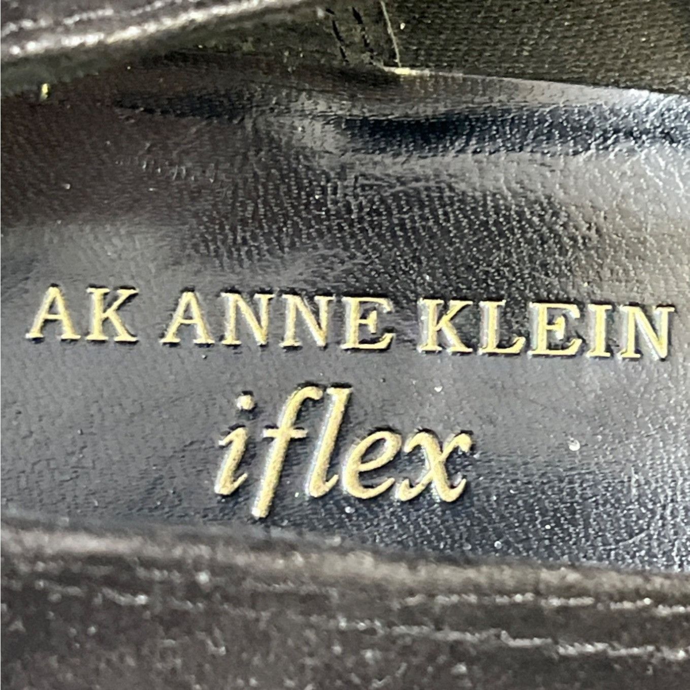 Anne Klein AK Anne Klein iflex Enrika Women's Black Shoes/Heels Sz 7.5M Size US 7.5 / IT 37.5 - 6 Thumbnail
