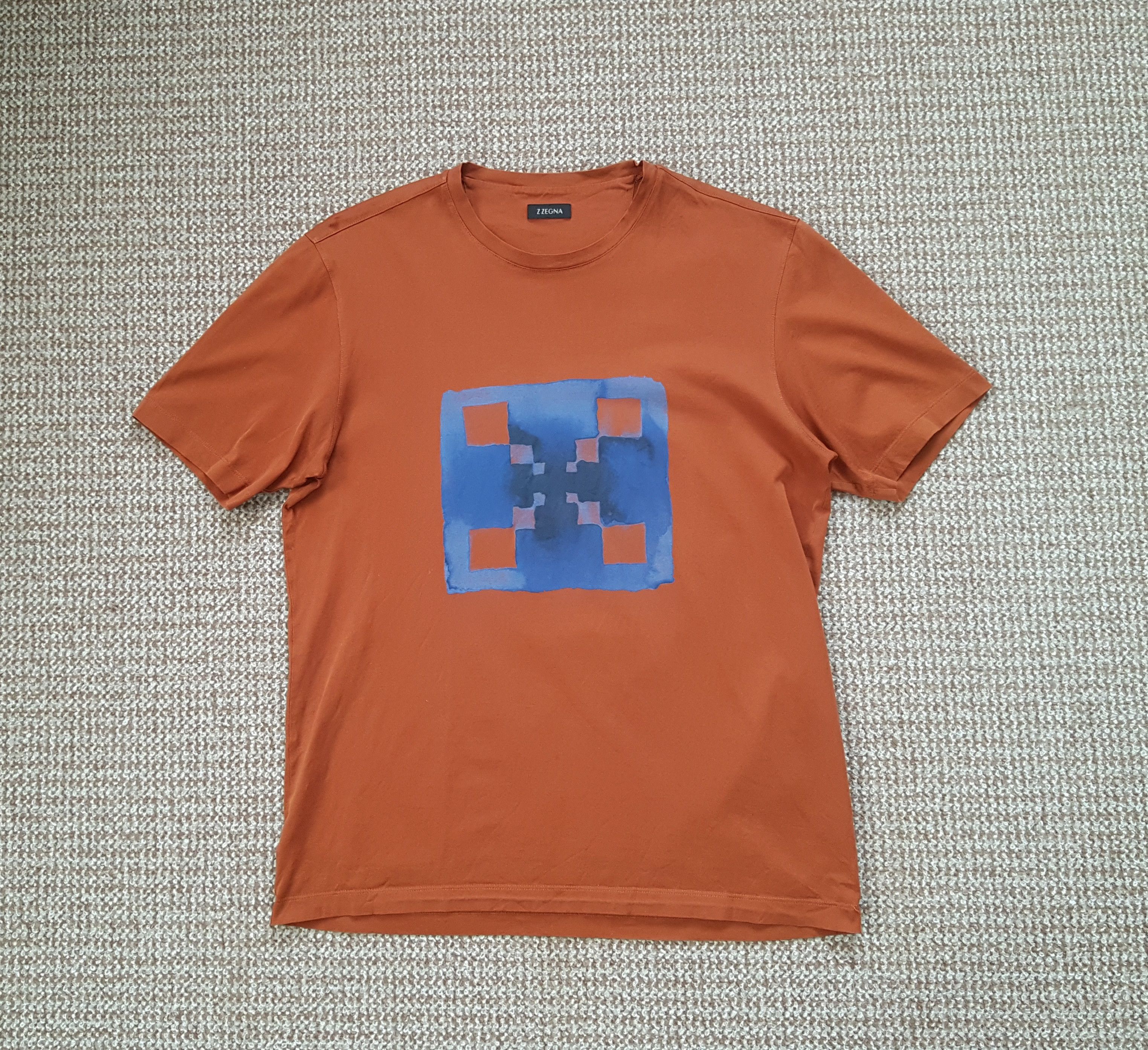 Ermenegildo Zegna Ermenegildo Z Zegna Short Sleeve T Shirt Tee sz L Size US L / EU 52-54 / 3 - 1 Thumbnail