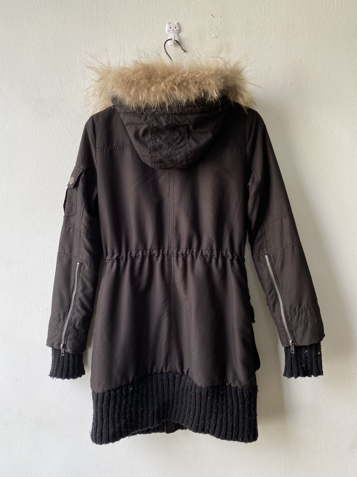 Japanese Brand Egoist Japan Gothic Punk Design Fur Hoodie Jacket Size US S / EU 44-46 / 1 - 5 Thumbnail