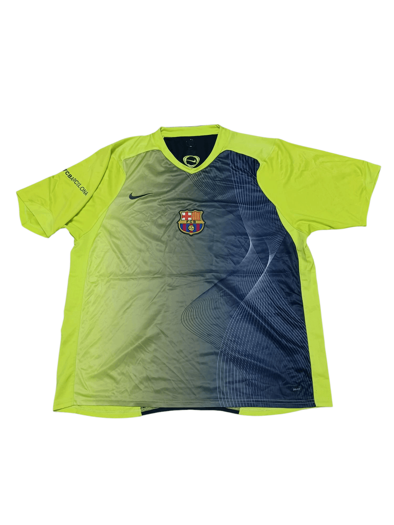 Nike BARCELONA NIKE TOTAL 90 VINTAGE SOCCER JERSEY VINTAGE 2006 Size US XL / EU 56 / 4 - 1 Thumbnail