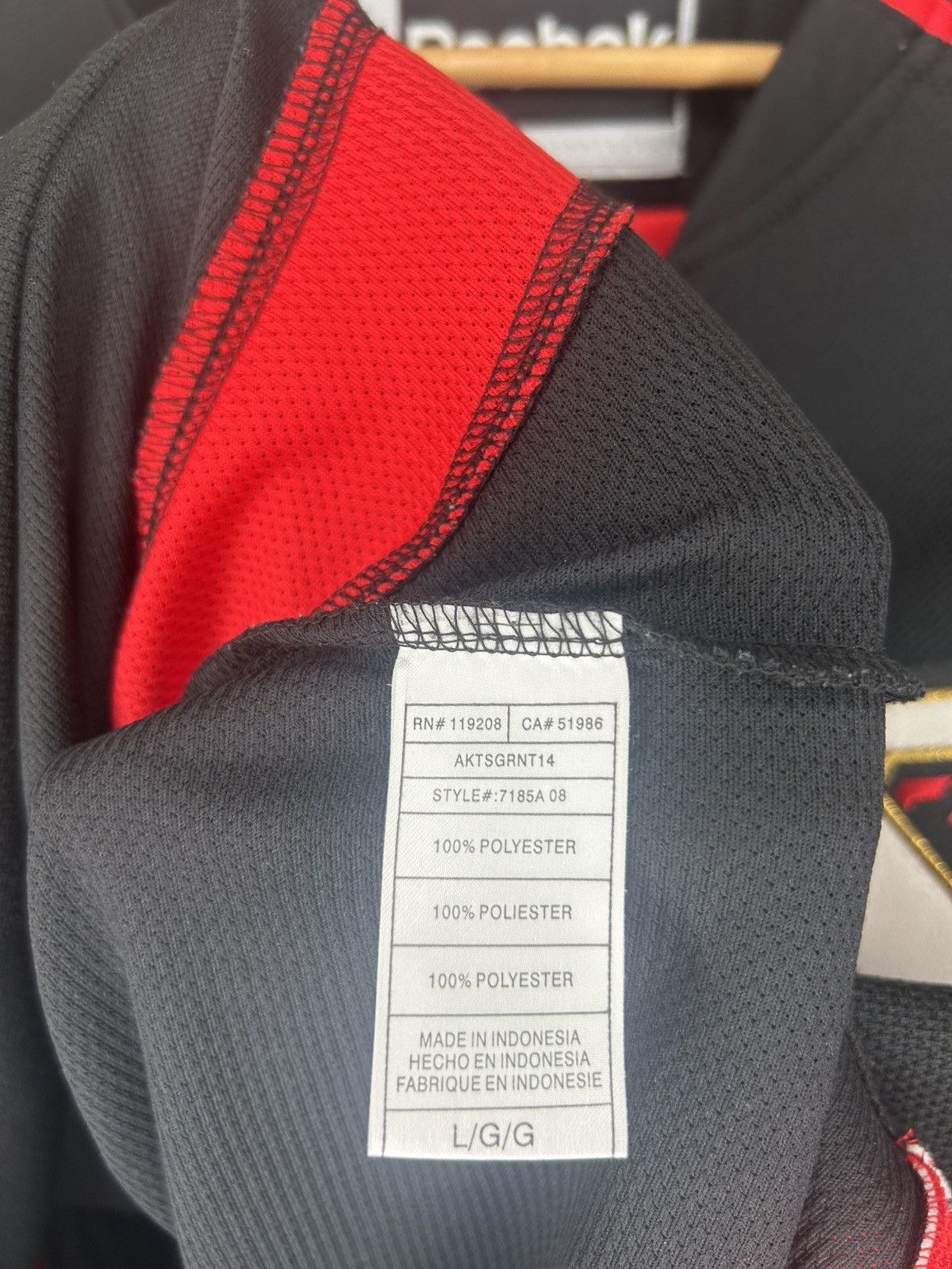 Reebok Reebok Ottawa Senators Sens Third Jersey Size US L / EU 52-54 / 3 - 15 Thumbnail