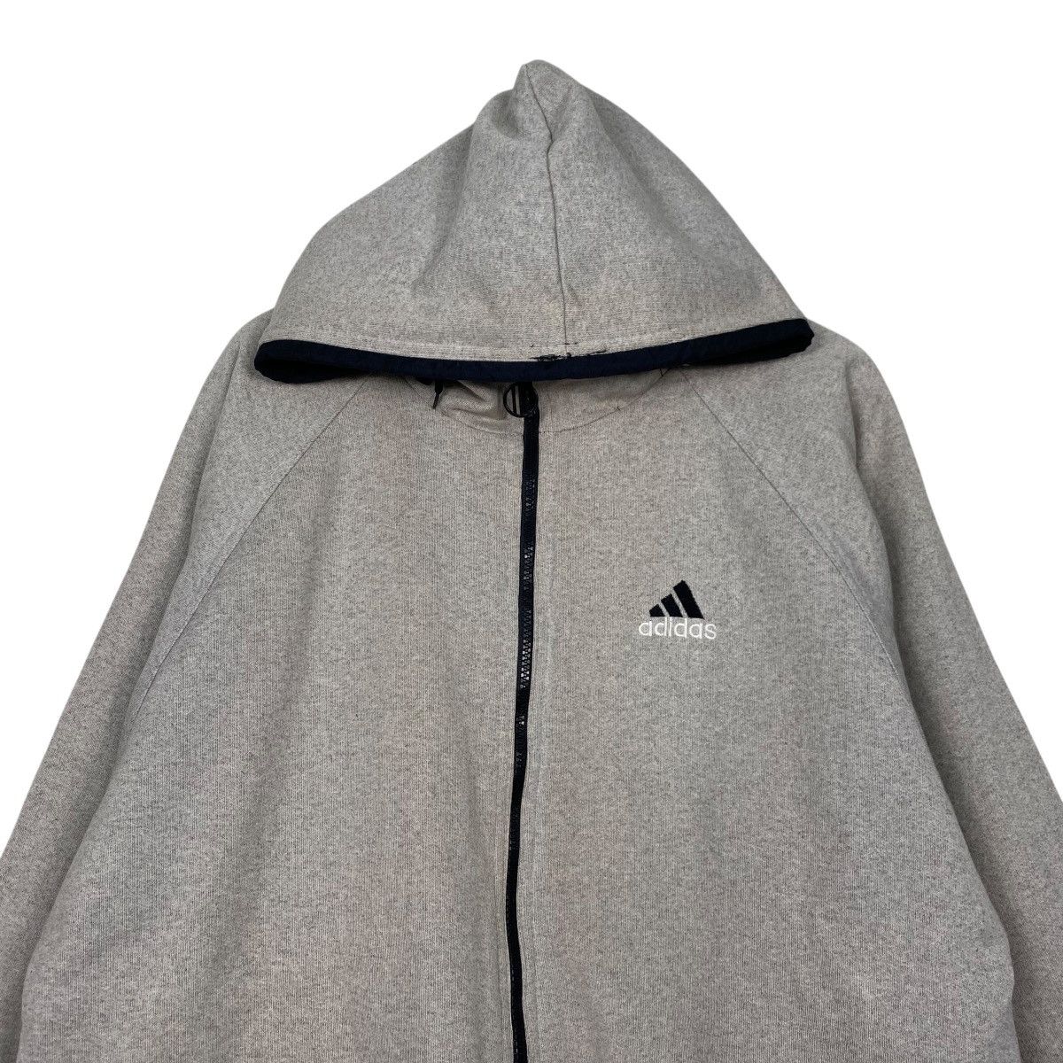 Adidas Vintage Adidas reversible hoodie jacket Size US L / EU 52-54 / 3 - 4 Thumbnail