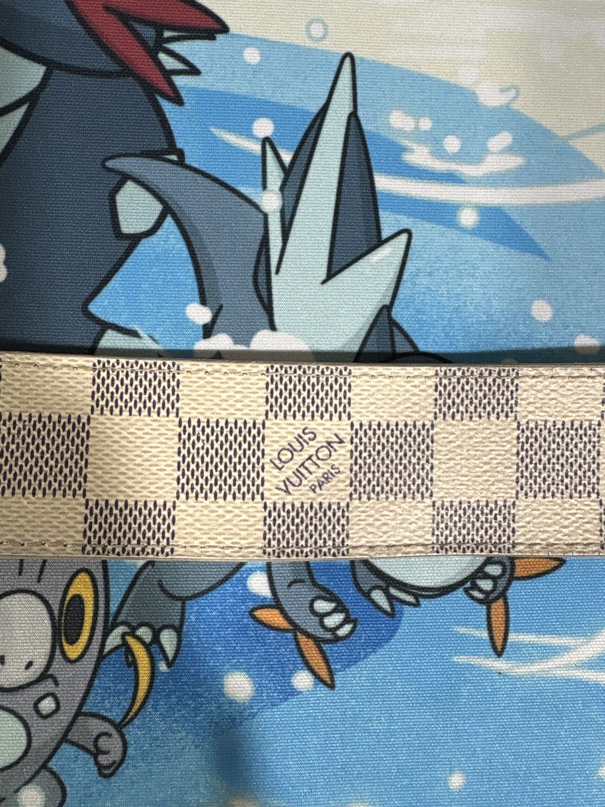 Louis Vuitton LOUIS VUITTON Damier Azur Centurion LV Initial Belt M9609V Size ONE SIZE - 9 Thumbnail
