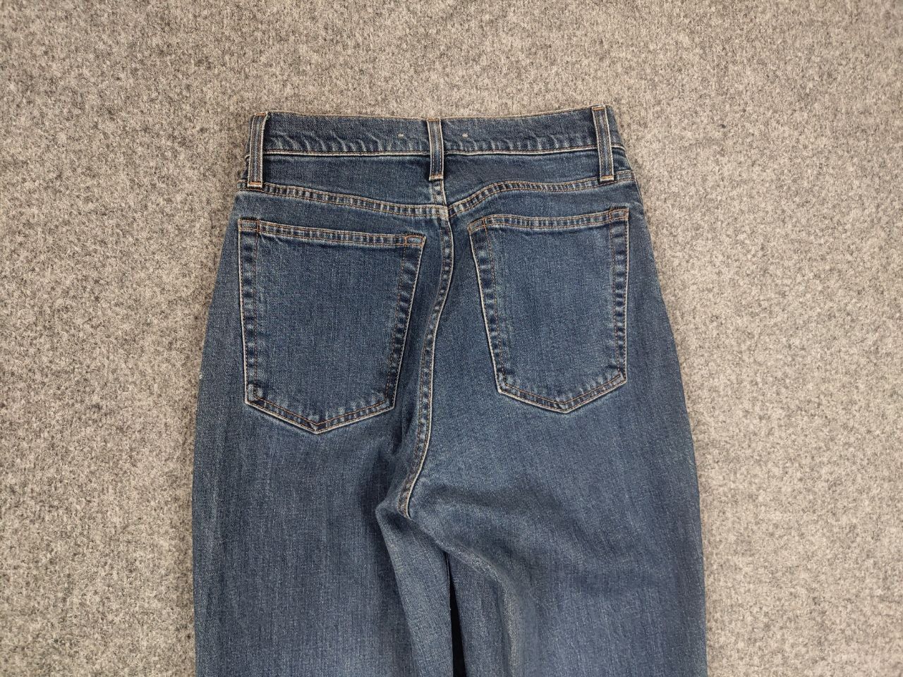 Helmut Lang Helmut Lang Jeans Femme Blue Straight Denim Boot Cut Unisex Size US 29 - 10 Thumbnail