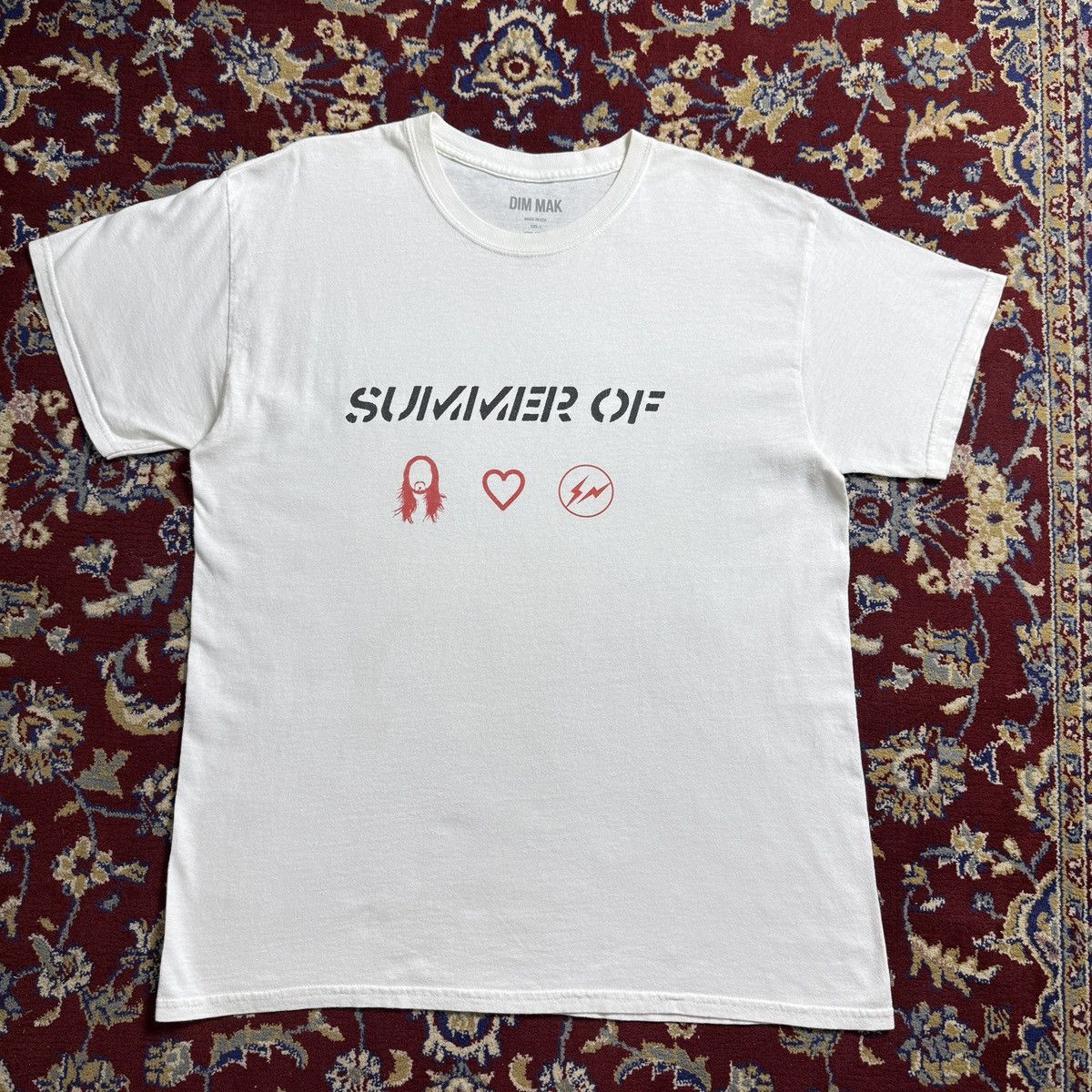 Fragment Design Summer Of Seve Aoki x Fragment Design Hiroshi Fujiwara tee Size US L / EU 52-54 / 3 - 2 Thumbnail