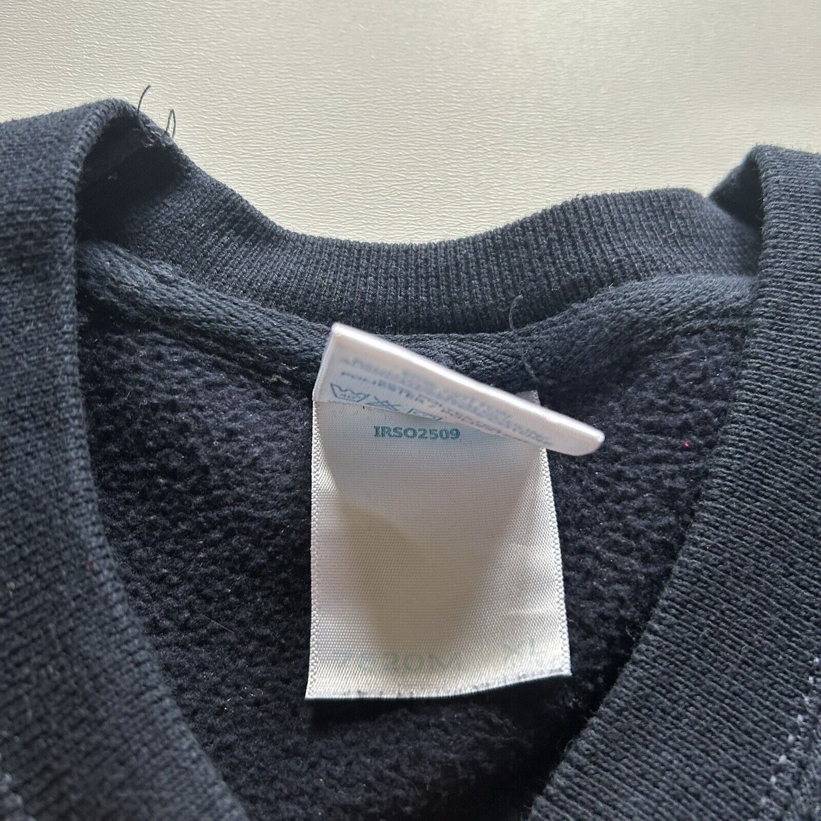 Russell Athletic Vintage 2000s Russell Athletic Blank Crewneck XL Navy Blue Size US XL / EU 56 / 4 - 4 Thumbnail
