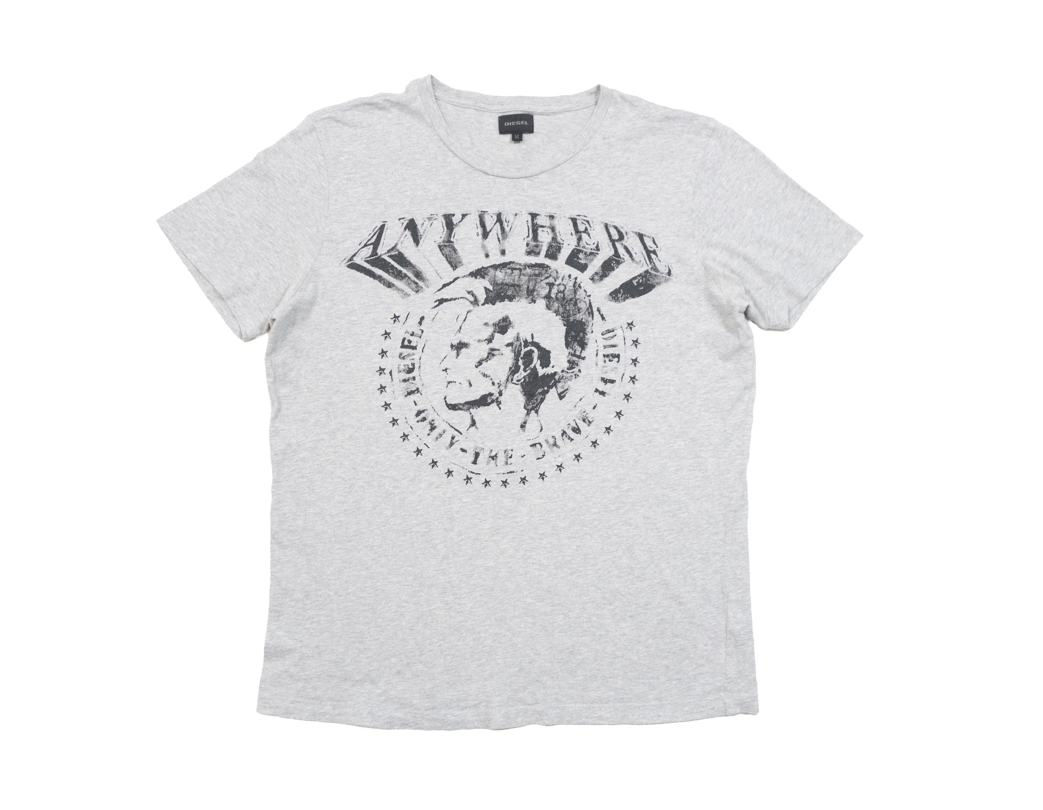 Diesel Y2K Anywhere Mohawk Logo T-Shirt Size US M / EU 48-50 / 2 - 1 Thumbnail