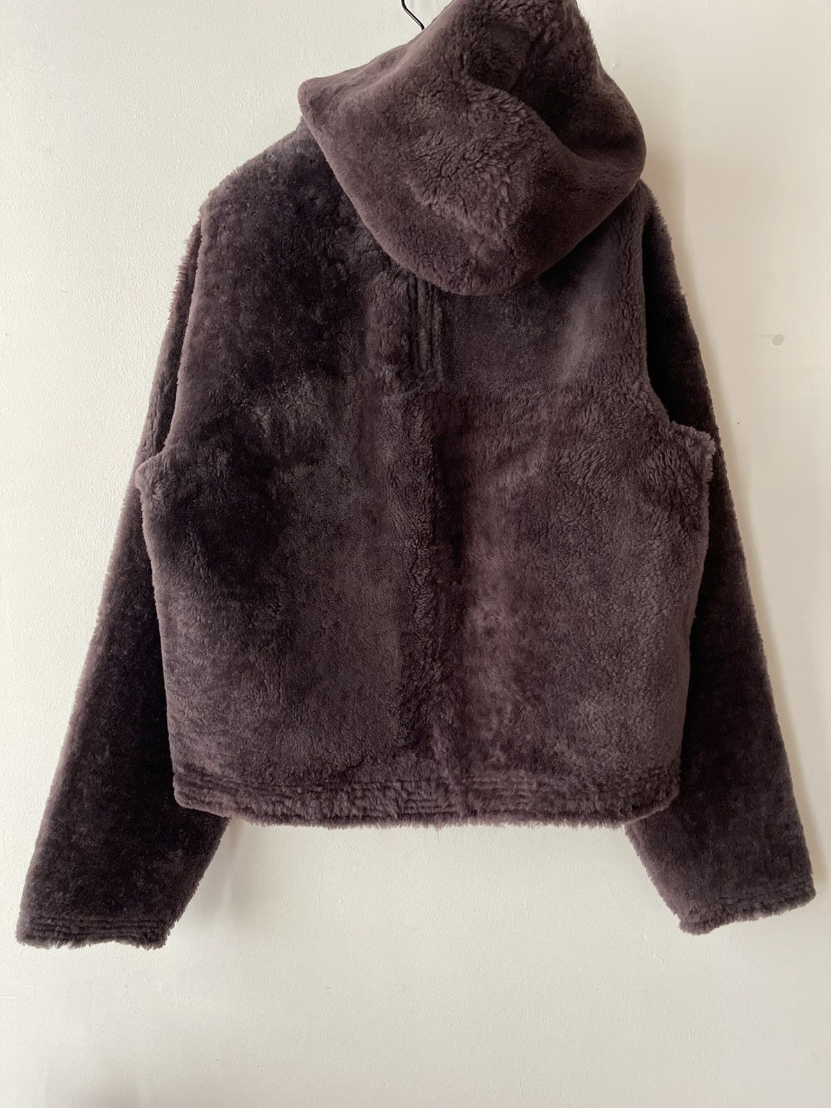 Rick Owens FW23 Luxor Reversible Shearling Sealed Jacket Amethyst Size US M / EU 48-50 / 2 - 2 Thumbnail