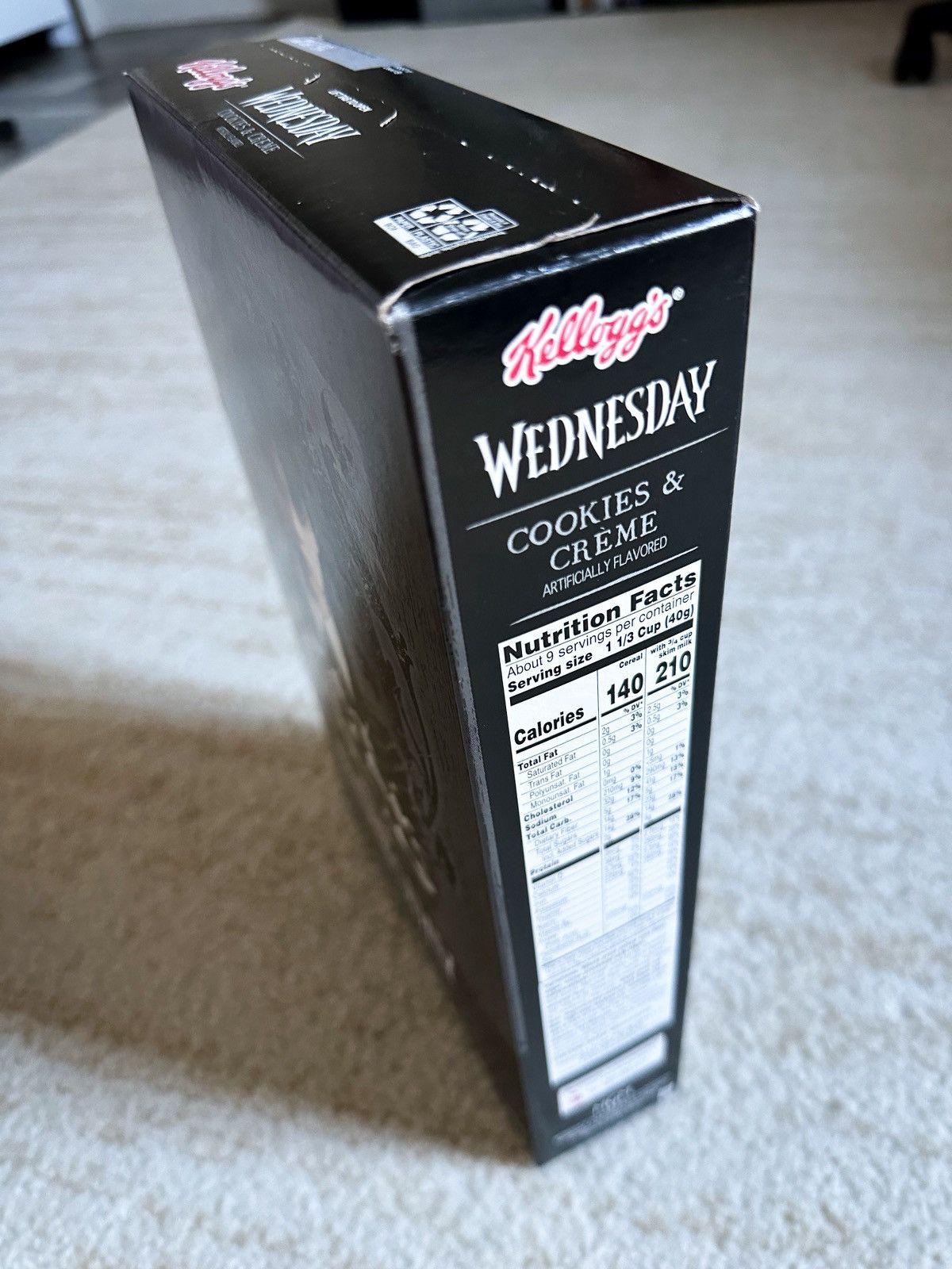 Other Limited Edition Wednesday x Kellogg’s Halloween Cereal Box Size ONE SIZE - 7 Thumbnail
