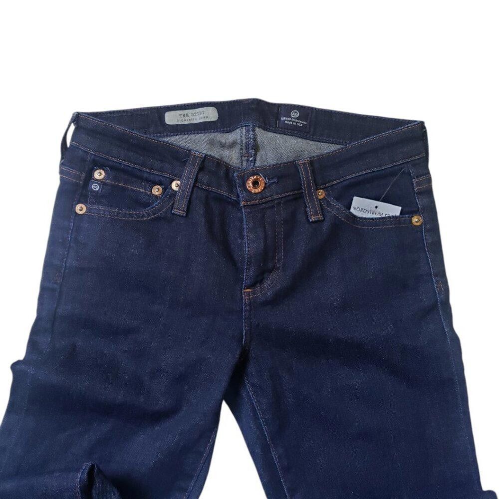 Designer CT1794 AG Adriano Goldschmied The Stilt Cigarette Jean 25R Size 25" / US 0 / IT 36 - 2 Thumbnail