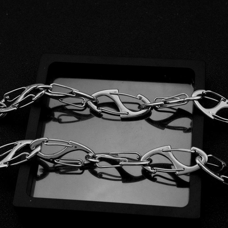 Vintage Retro hip-hop street punk necklace Size ONE SIZE - 4 Thumbnail
