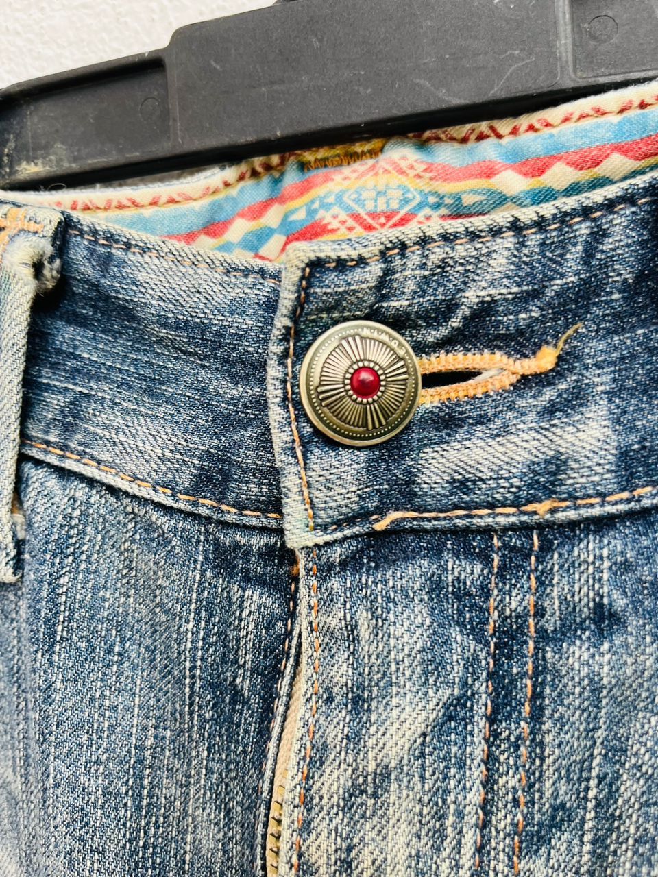 Edwin × Japanese Brand Vintage Edwin Exclusive XV Distressed Japanese Fashion Style Size US 35 - 6 Thumbnail
