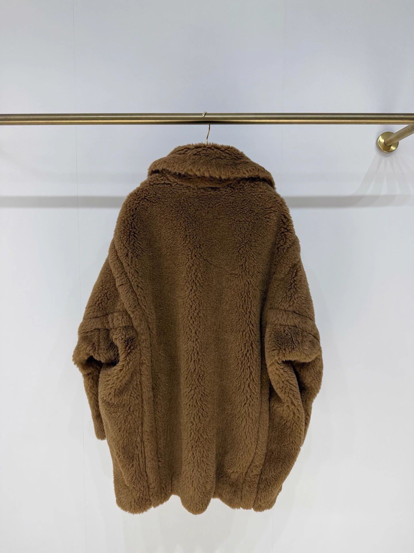 Max Mara Maxmara Viale Teddy Short Coat FR36 99New Size S / US 4 / IT 40 - 4 Thumbnail