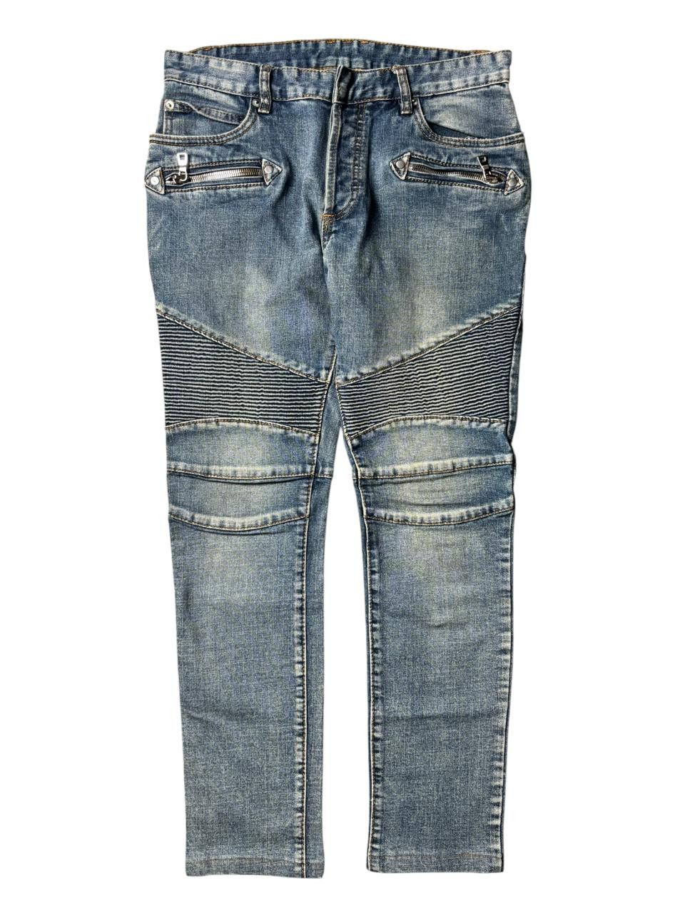 Balmain Balmain x Christophe Decarnin Multizip Pocket Distress