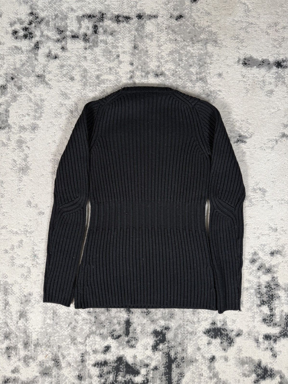 Prada Prada Ribbed Knit Wool Woman's Sweater Size XS / US 0-2 / IT 36-38 - 4 Thumbnail