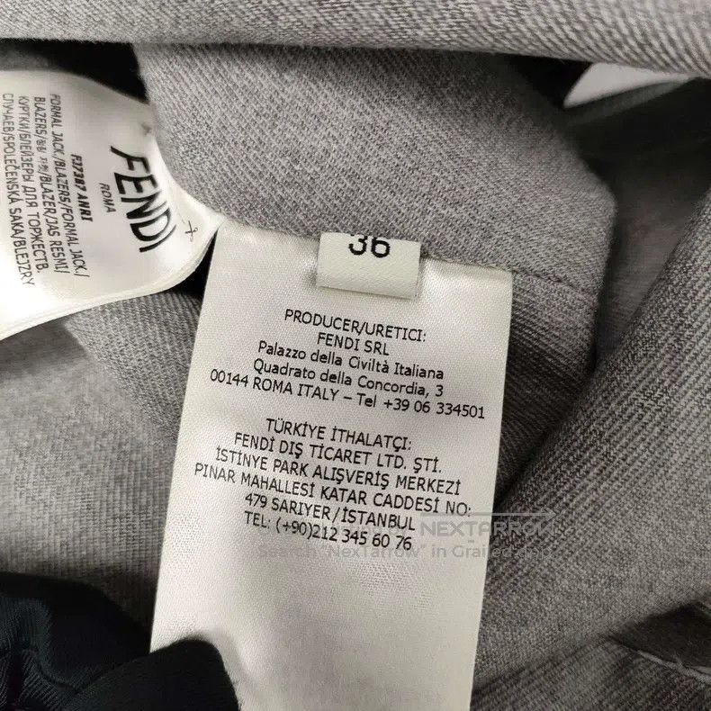 Fendi Fendi Blazer Size XXS / US 00 / IT 34 - 5 Thumbnail