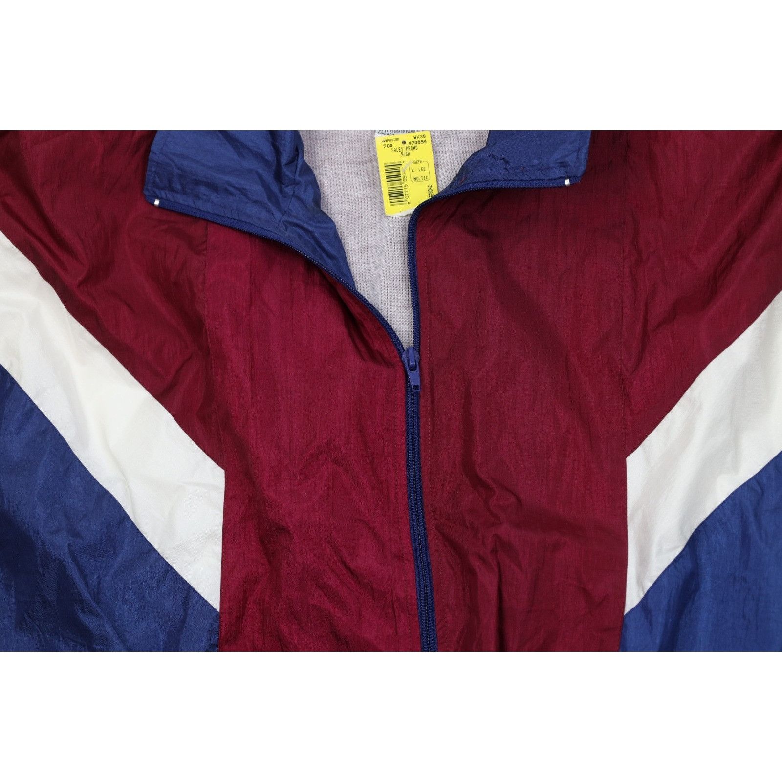 Vintage Deadstock Vintage 90s Streetwear Windbreaker Track Suit Size US XL / EU 56 / 4 - 4 Thumbnail