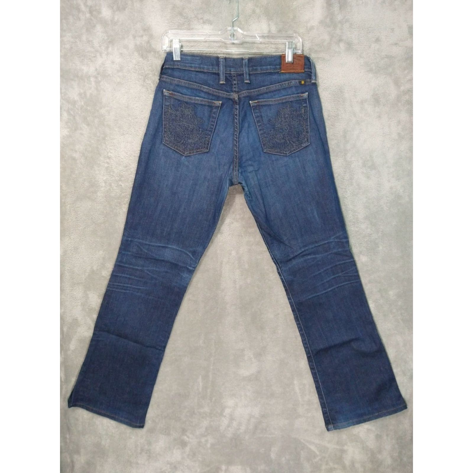 Lucky Brand Lucky Brand Jeans Women 6/28 Blue Denim Boot Cut Sweet N Low Stretch Dark Wash Size 28" / US 6 / IT 42 - 2 Thumbnail