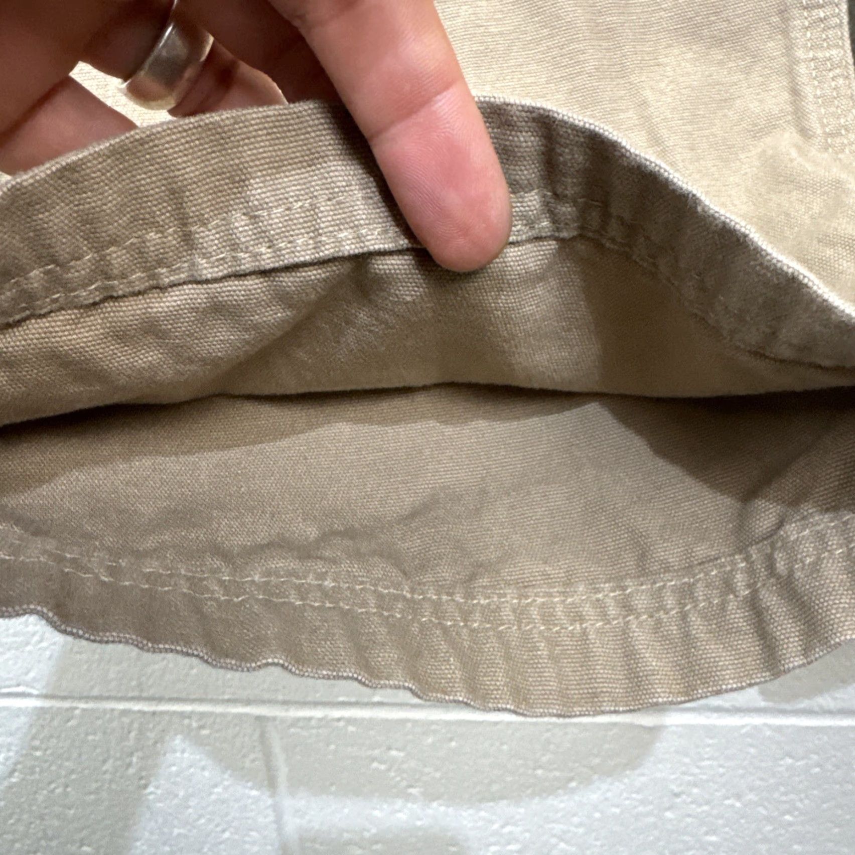 Carhartt Carhartt Mens Cargo Pants Size 38x34 Canvas Workwear Khaki Relaxed Fit Classico Size US 38 / EU 54 - 7 Thumbnail