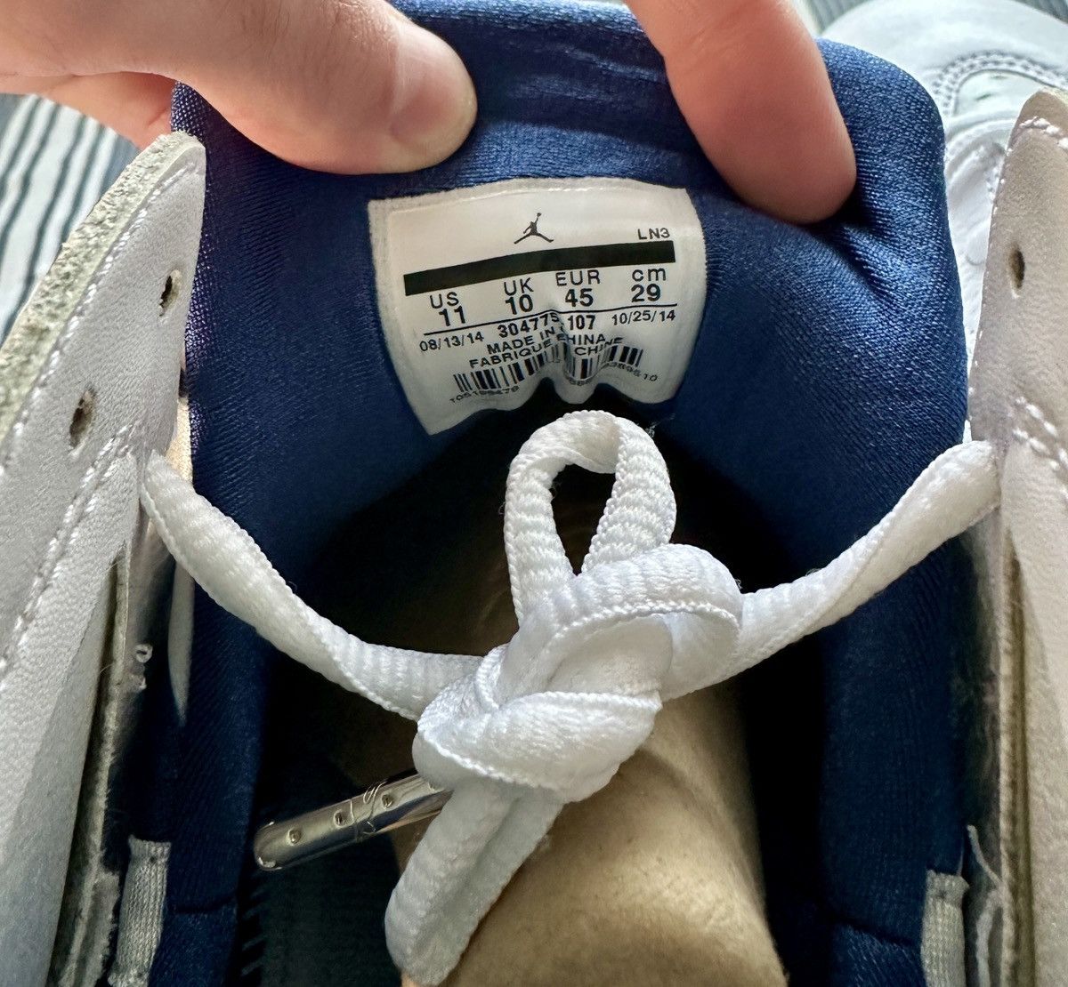 Jordan Brand Air Jordan 7 “French Blue” 2015 Size US 11 / EU 44 - 12 Thumbnail
