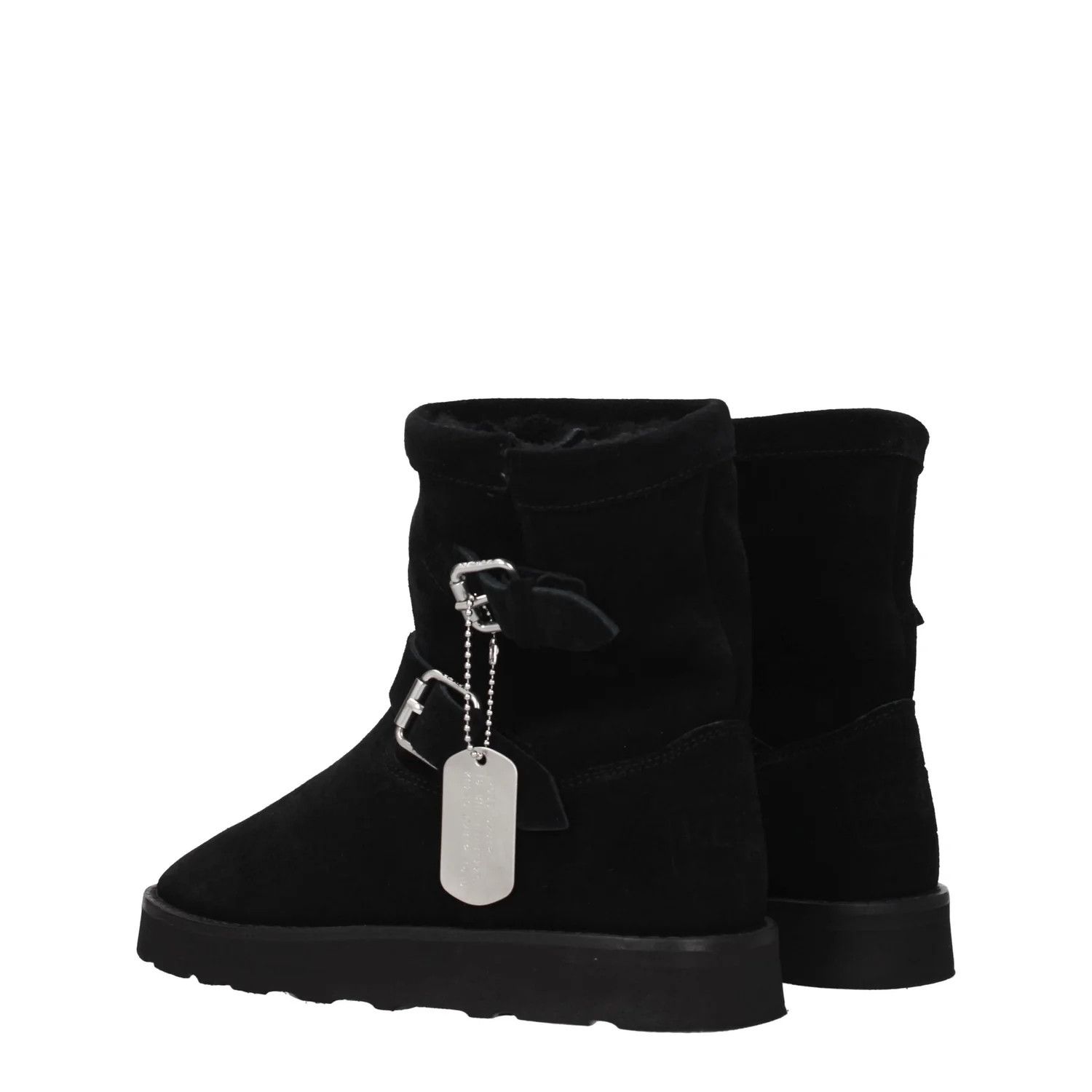 Kenzo ob1o1e1124 Suede Ankle Boots in Black Size US 10 / IT 40 - 4 Thumbnail