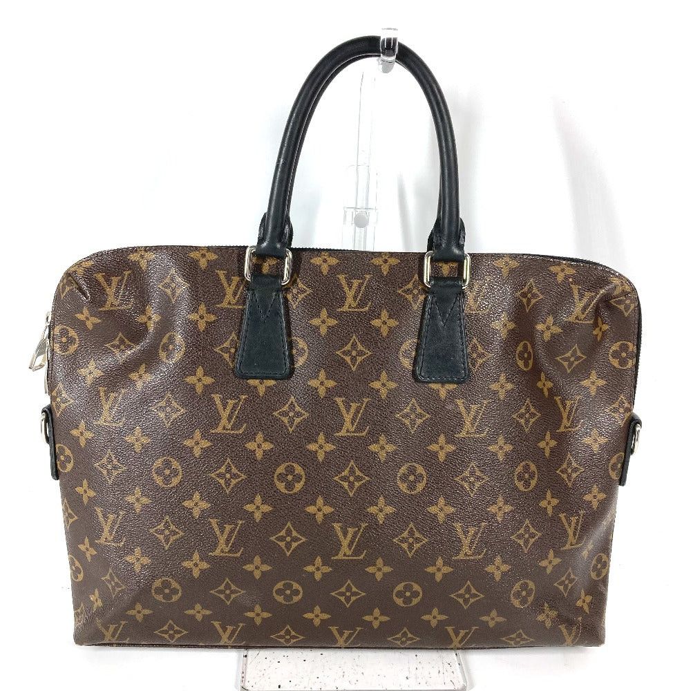 Louis Vuitton Louis Vuitton M40868 Monogram Macassar Porte Clement Jules Pdj Business Bag Briefcase Handbag Canvas Men Size ONE SIZE - 1 Thumbnail