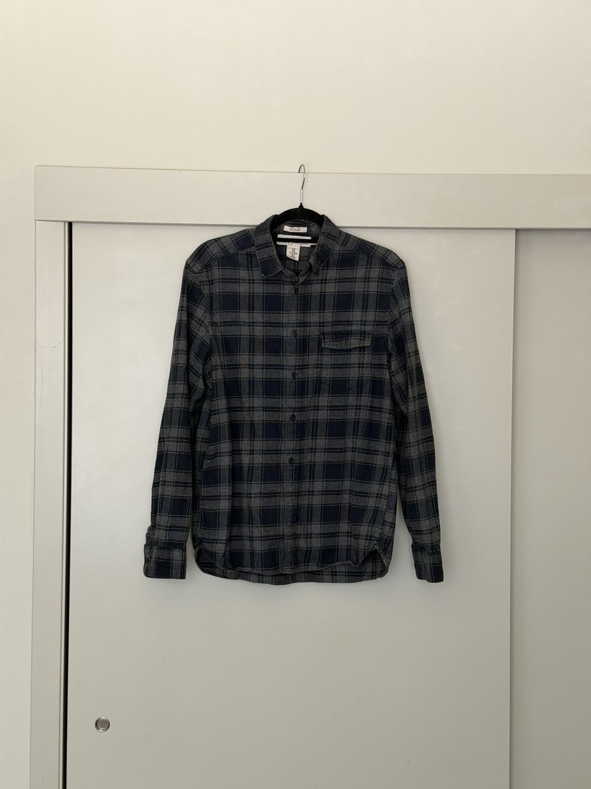 L.O.G.G. Blue Plaid Button Up Shirt [M] Size US M / EU 48-50 / 2 - 1 Thumbnail