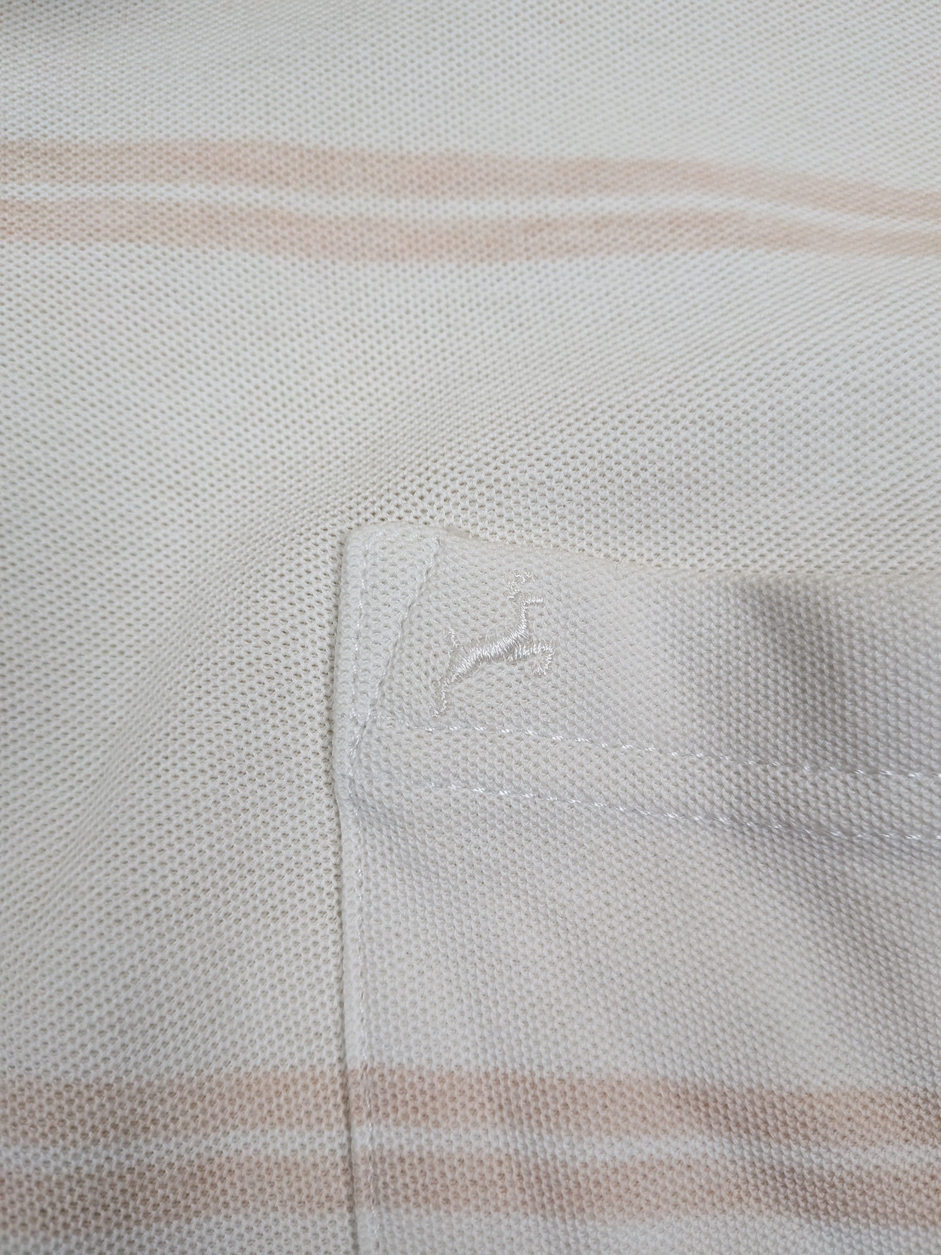 Roberto Cavalli Renato Cavalli Premium Cotton Striped Polo Shirt Size XL/XXL Size US XXL / EU 58 / 5 - 6 Thumbnail