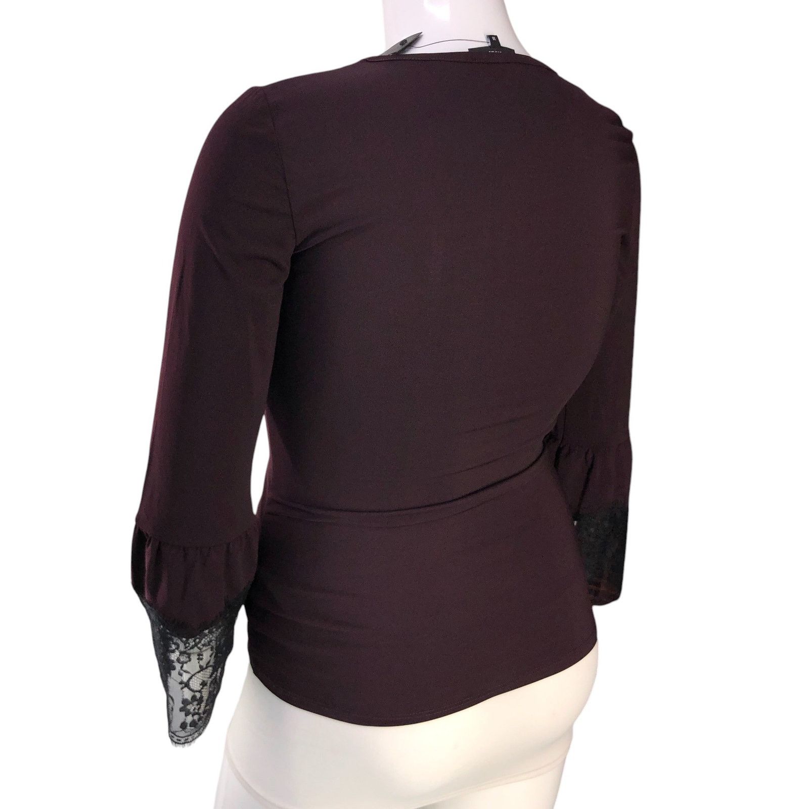 KOBI HALPERIN Kobi Halperin Size M Blouse Miley Top 3/4 Lace Sleeve NEW Size M / US 6-8 / IT 42-44 - 6 Thumbnail