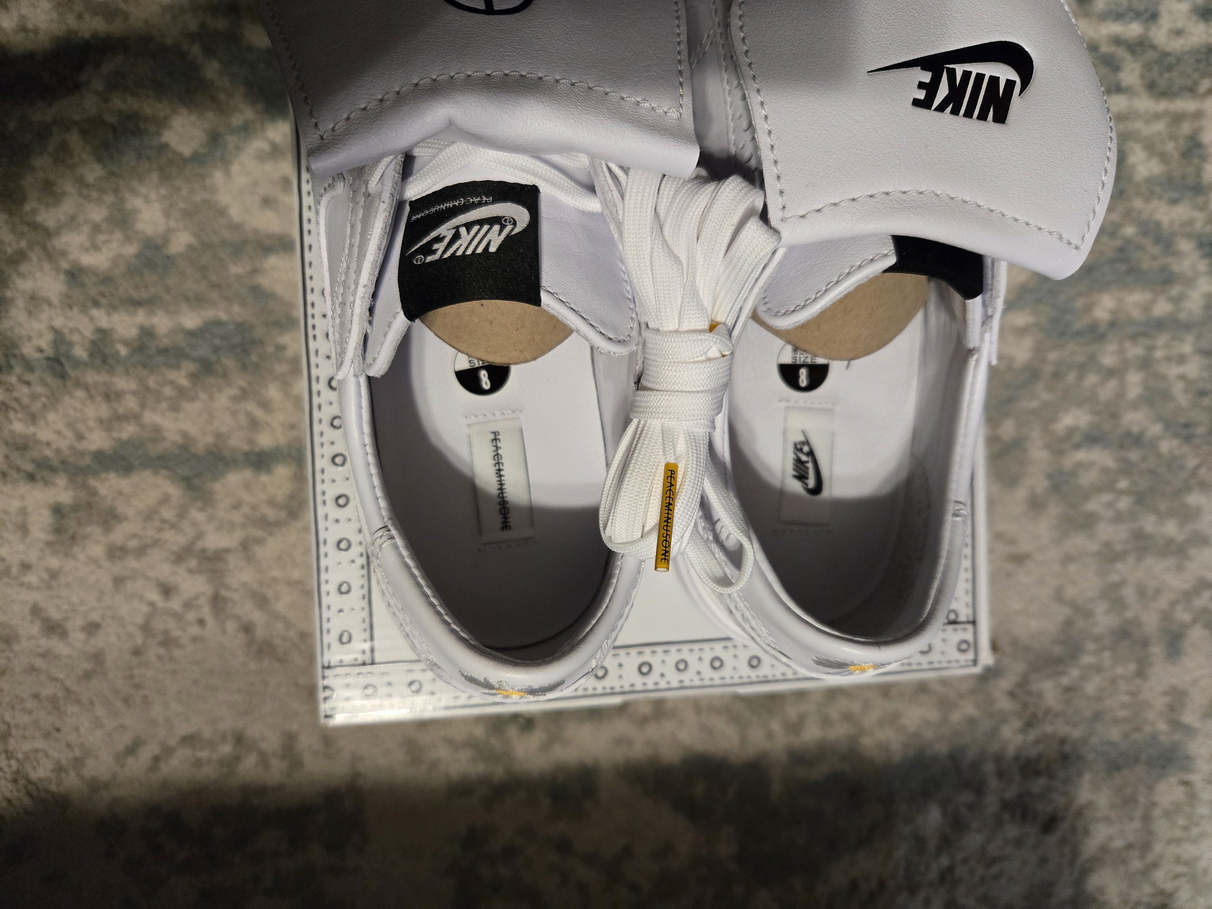 Nike G-Dragon x Nike Kwondo 1 Triple White Size US 8 / EU 41 - 5 Thumbnail
