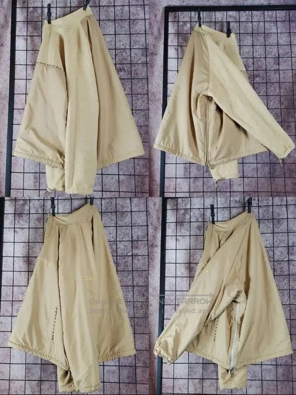 Burberry Burberry Khaki Wool Logo Long Sleeve Sweatshirt. Size L / US 10 / IT 46 - 1 Thumbnail