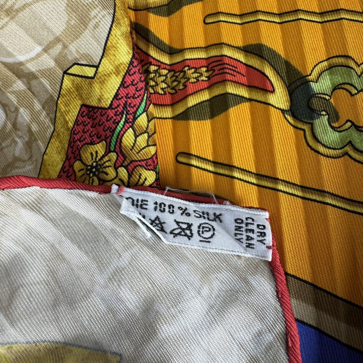 Hermes 🔥HERMES CAPE DIEM BY JOACHIM METZ SCARF Size ONE SIZE - 12 Thumbnail