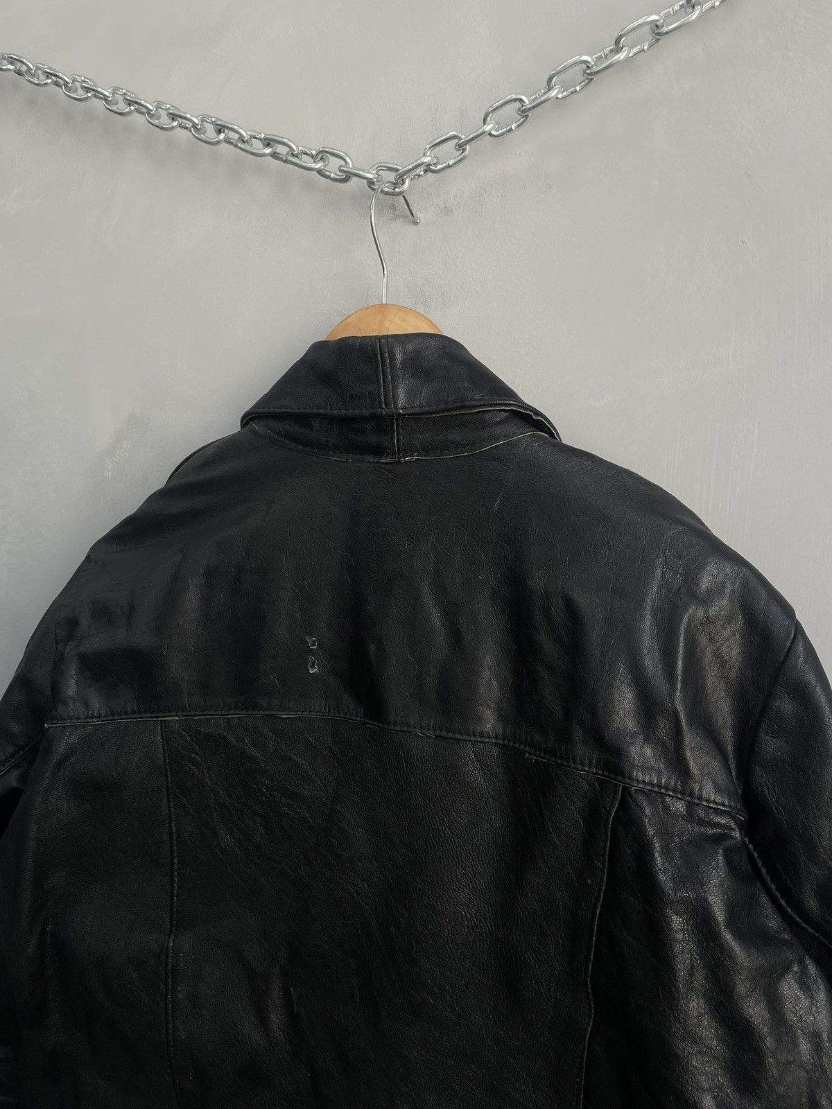 Harley Davidson Biker leather bomber jacket hype 90s japanese y2k Size US M / EU 48-50 / 2 - 9 Thumbnail