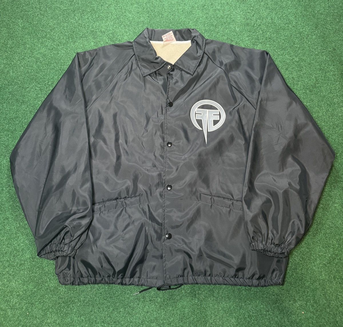 Band Tees × Vintage Vintage 90s Fear Factory Metal Band RARE Windbreaker Jacket Size US XL / EU 56 / 4 - 1 Thumbnail