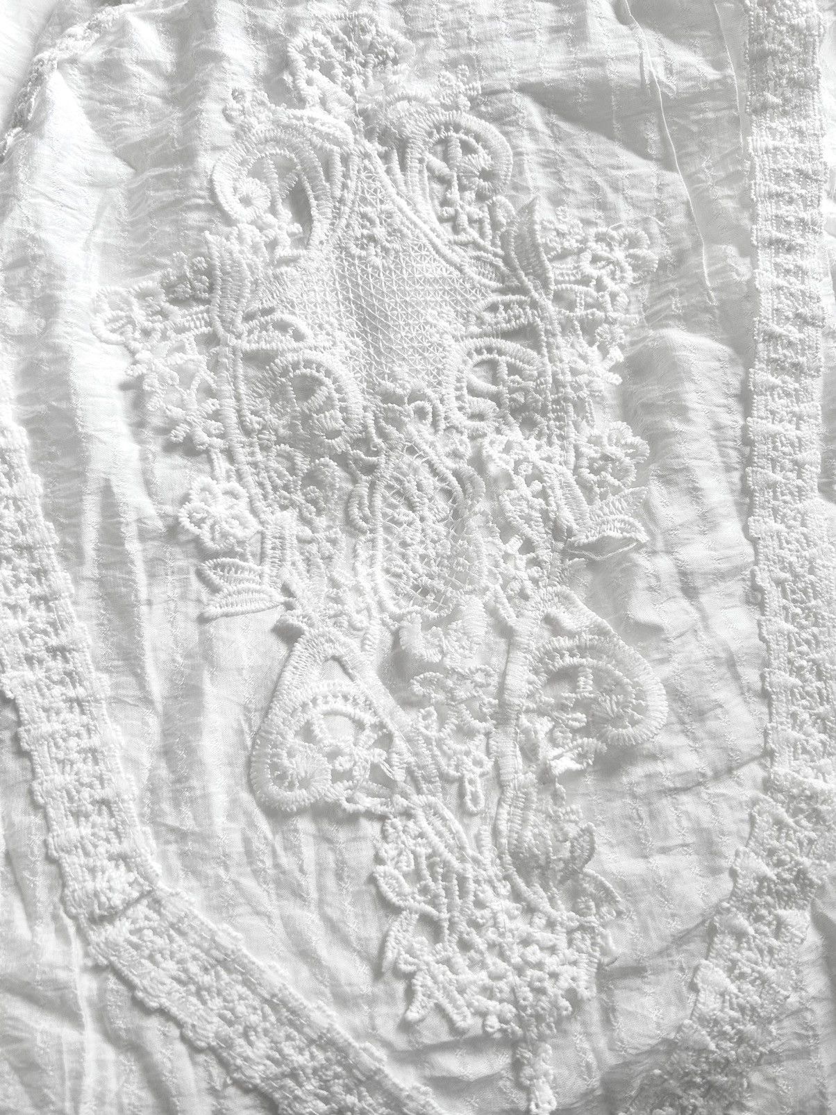 Other Lolita shirt Victorian-style lace blouse with puff sleeves Size M / US 6-8 / IT 42-44 - 3 Thumbnail